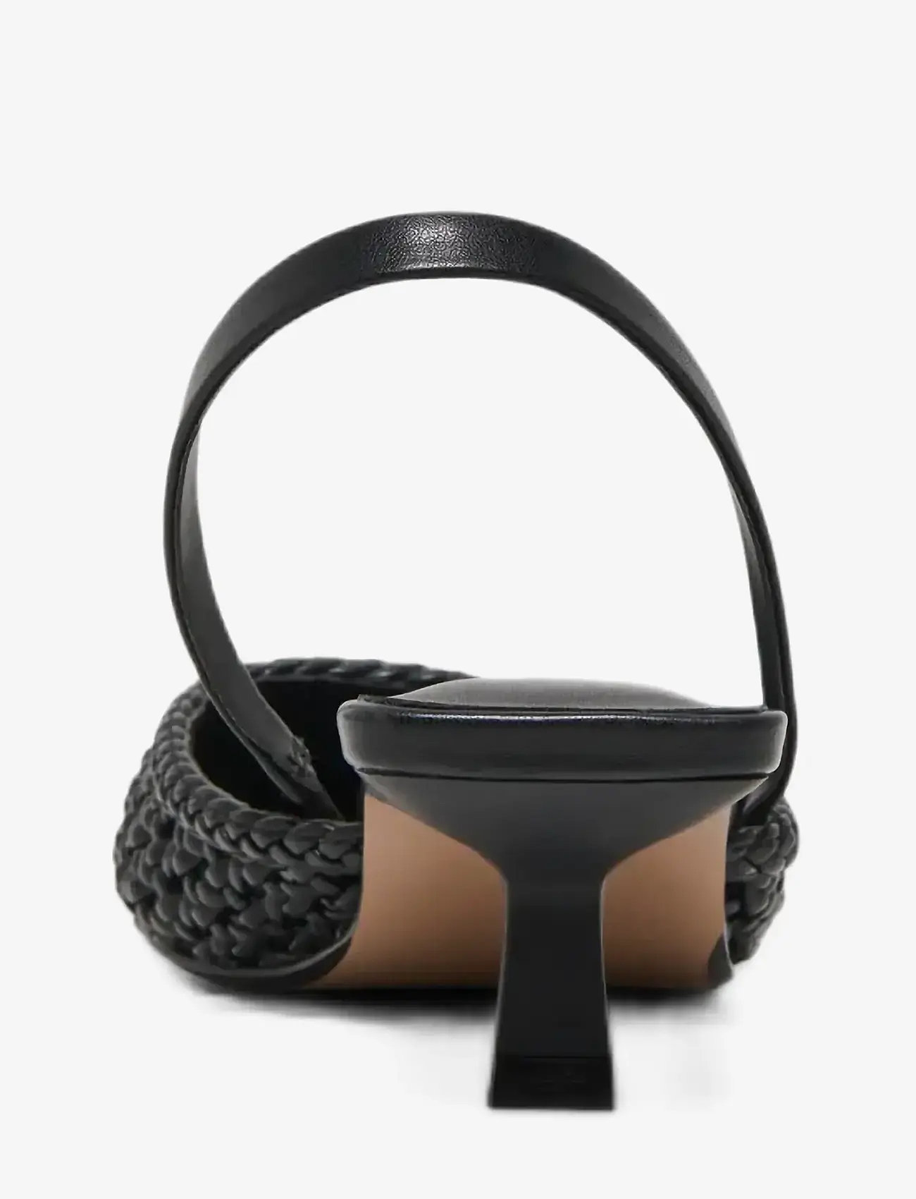 ONLY - ONLCOCO-10 WOVEN SLINGBACK - högklackade slingbacks - black - 1