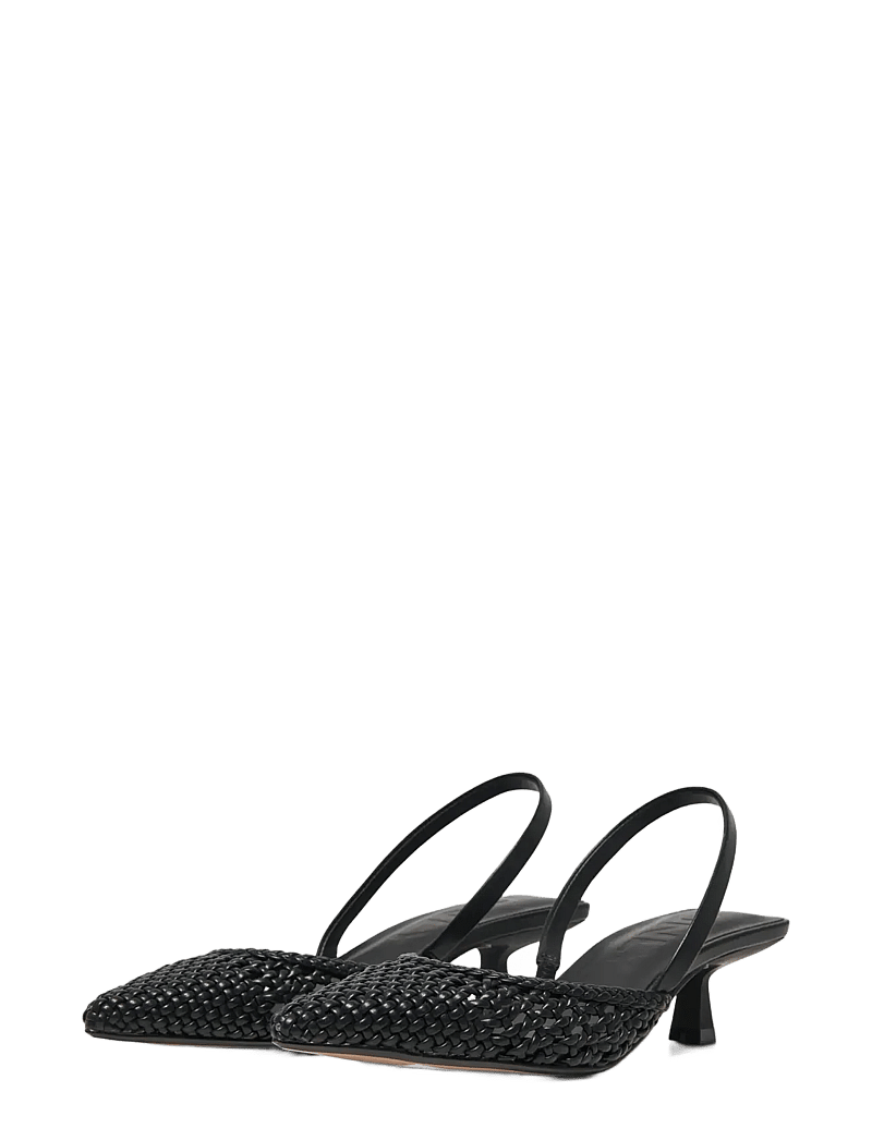 ONLY - ONLCOCO-10 WOVEN SLINGBACK - slingbacks mit absatz - black - 2