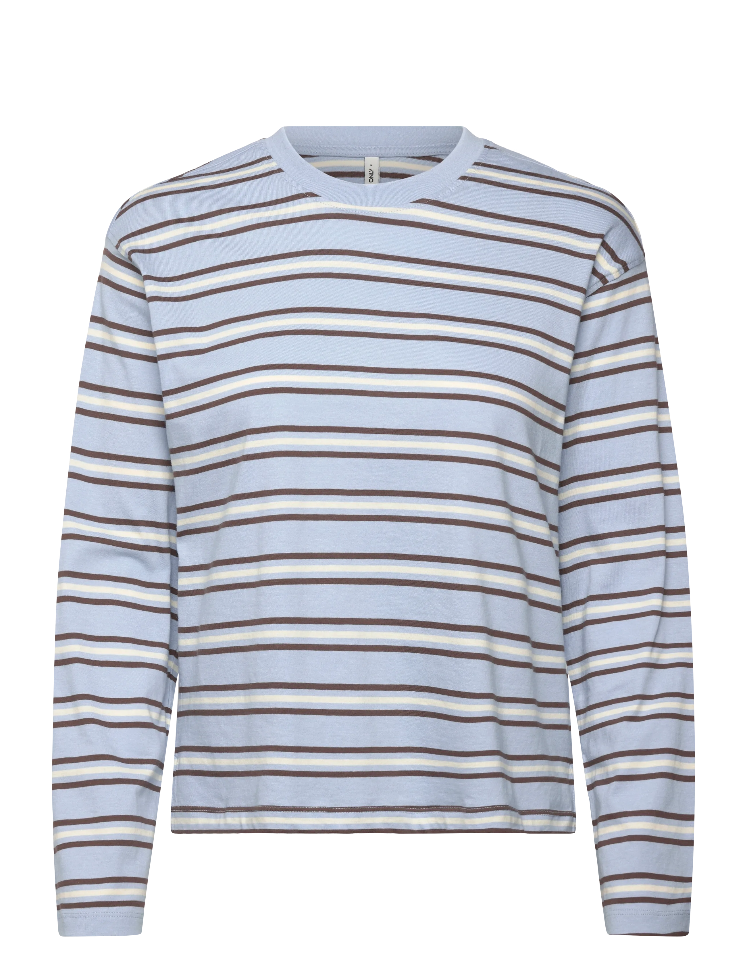ONLY ONLMAY LIFE L/S STRIPE TOP BOX JRS - Angebote - SOFT CHAMBRAY / blue