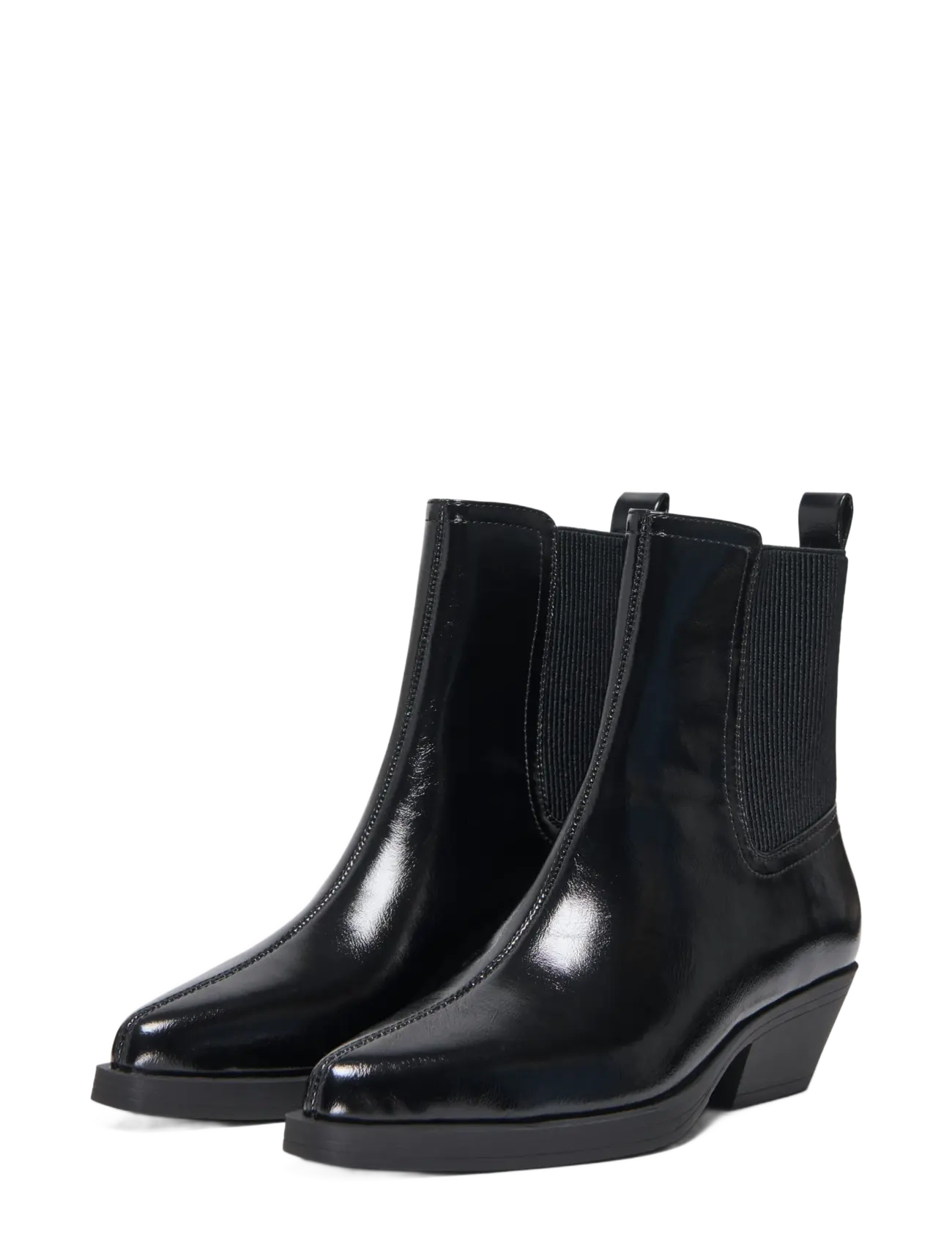 ONLY - ONLBRONCO-9 CHELSEA PATENT COWBOY BOOT - cowboy-stiefel - black - 2