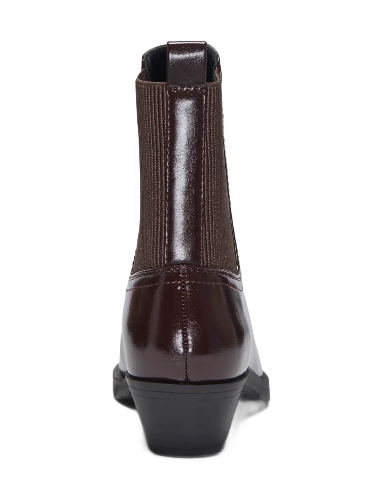 ONLY - ONLBRONCO-9 CHELSEA PATENT COWBOY BOOT - cowboy boots - deep mahogany - 3