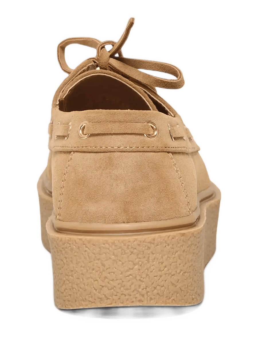 ONLY - ONLLENNON-1 SUEDE PU BOAT SHOE - bootsschuhe - camel - 1