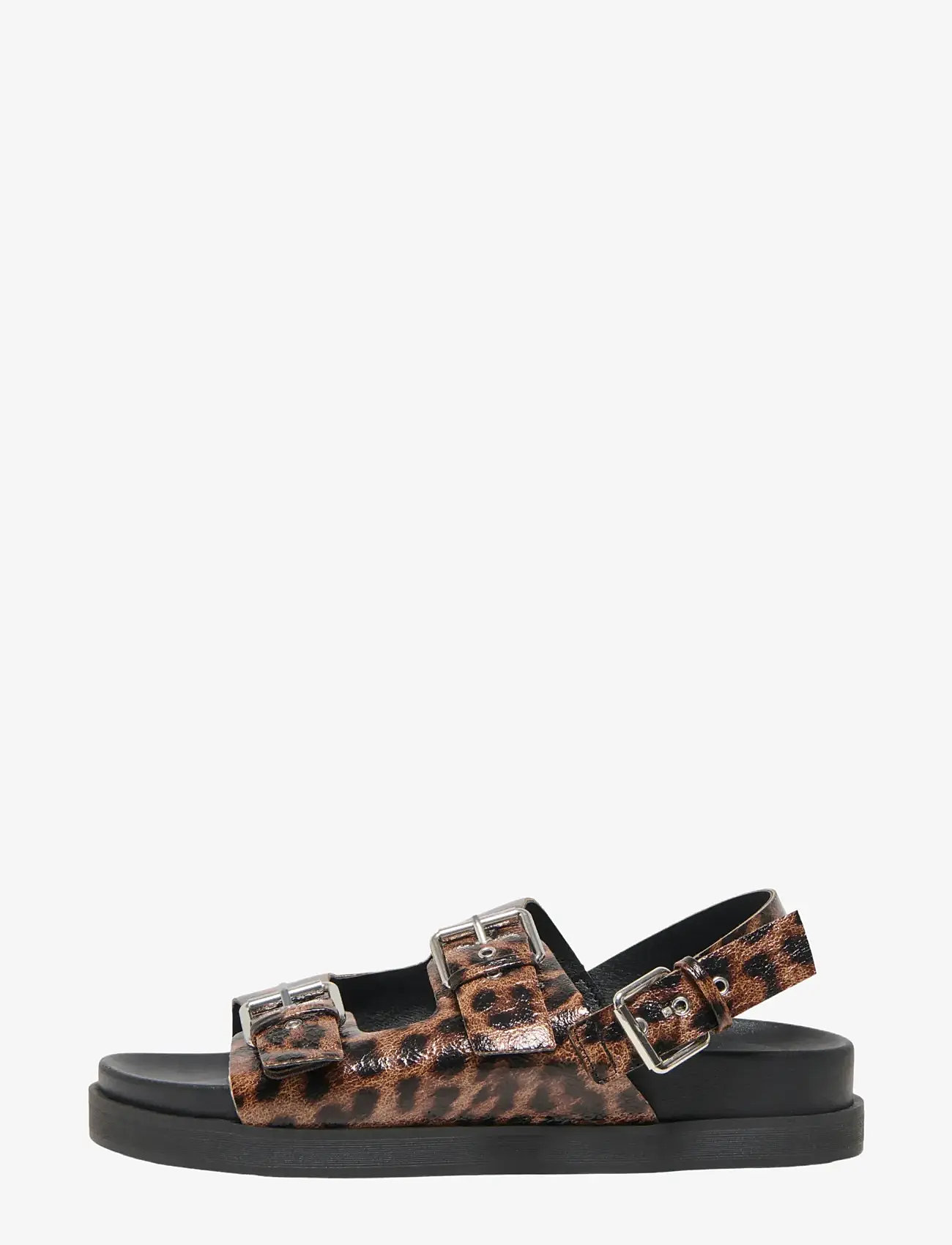 ONLY - ONLMINNIE-18 BUCKLE SANDAL - plateau-sandalen - cognac - 0