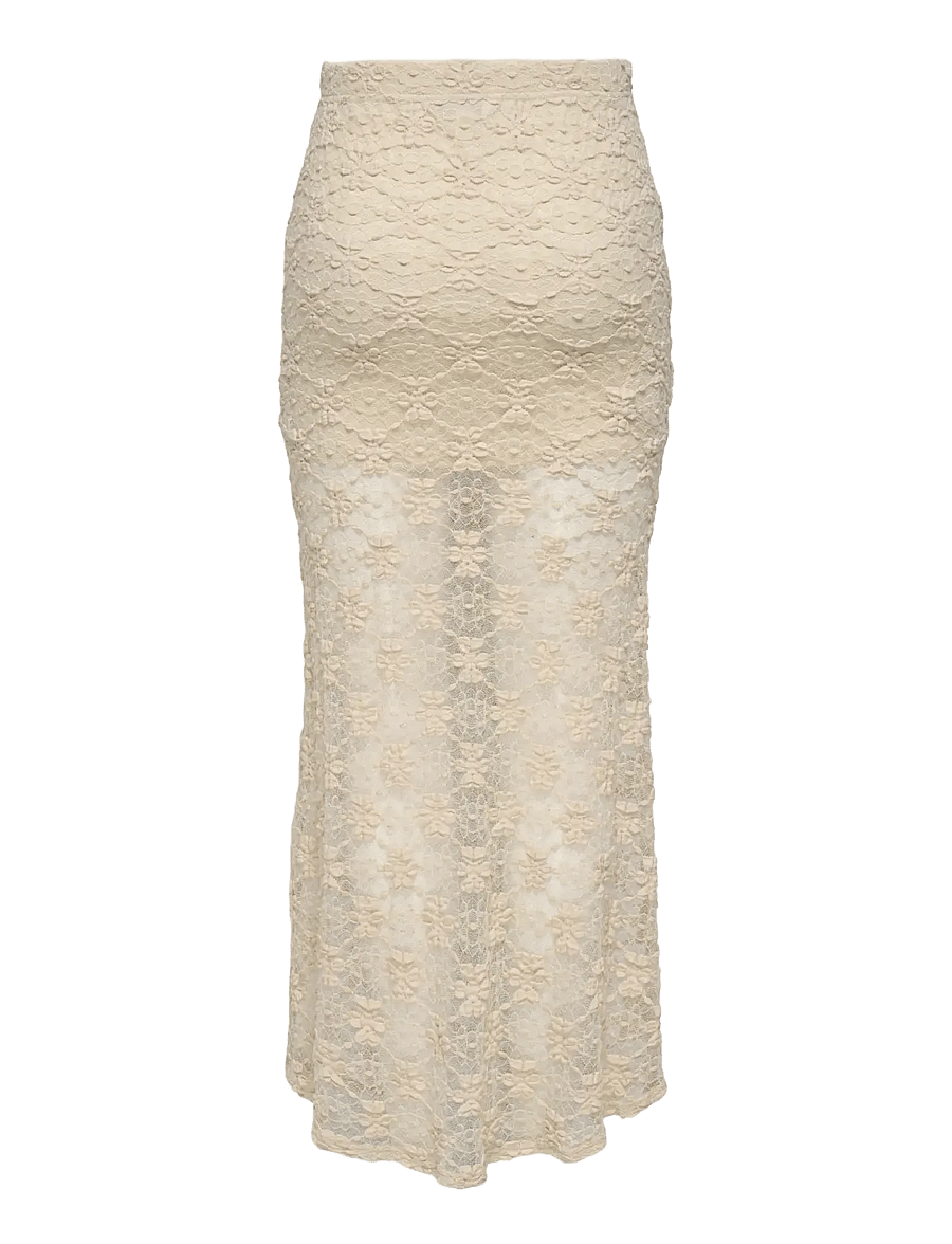 ONLY - ONLPEARLINA LONG WIDE SKIRT WVN - maxi nederdele - birch - 2