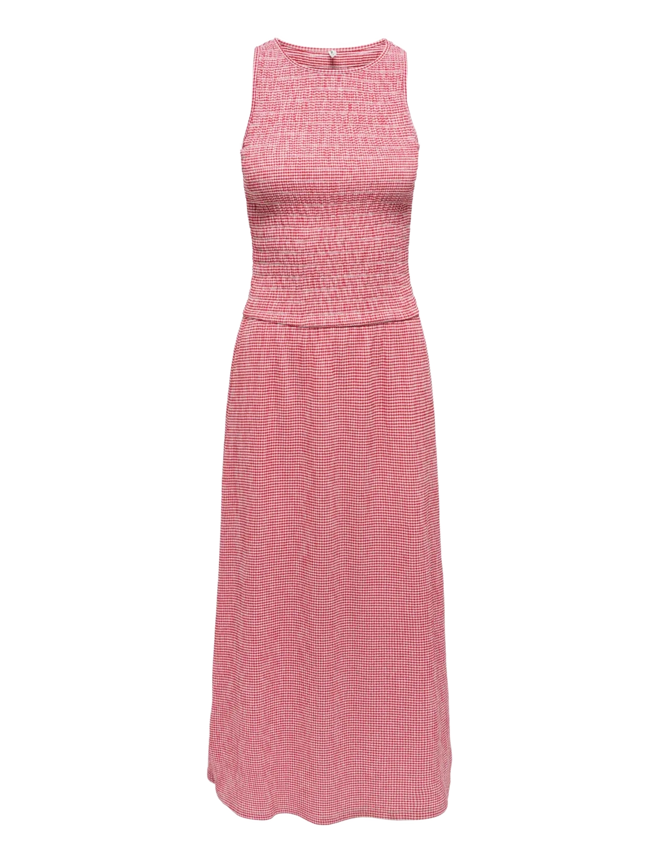 ONLY Onlcelle S/L Smock Kleid Jrs Rot - XS - Damen