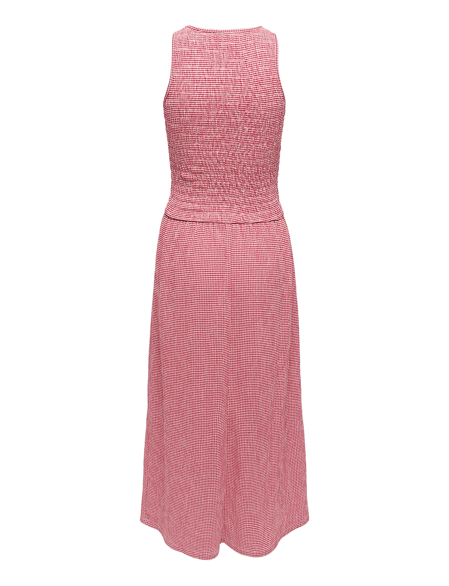 ONLY - ONLCELLE S/L SMOCK DRESS JRS - sommerkleider - barbados cherry - 2