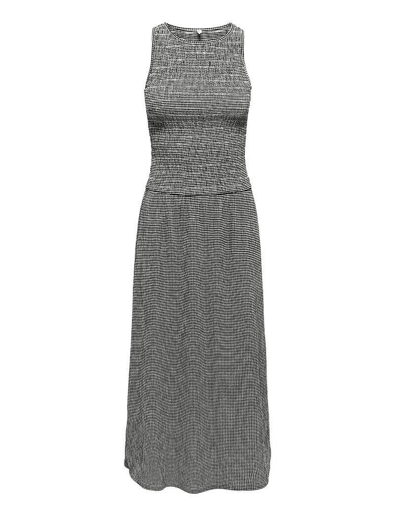 ONLY - ONLCELLE S/L SMOCK DRESS JRS - sommerkleider - black - 1