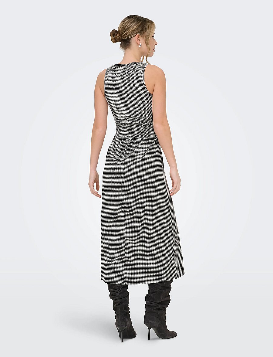ONLY - ONLCELLE S/L SMOCK DRESS JRS - sommerkleider - black - 3