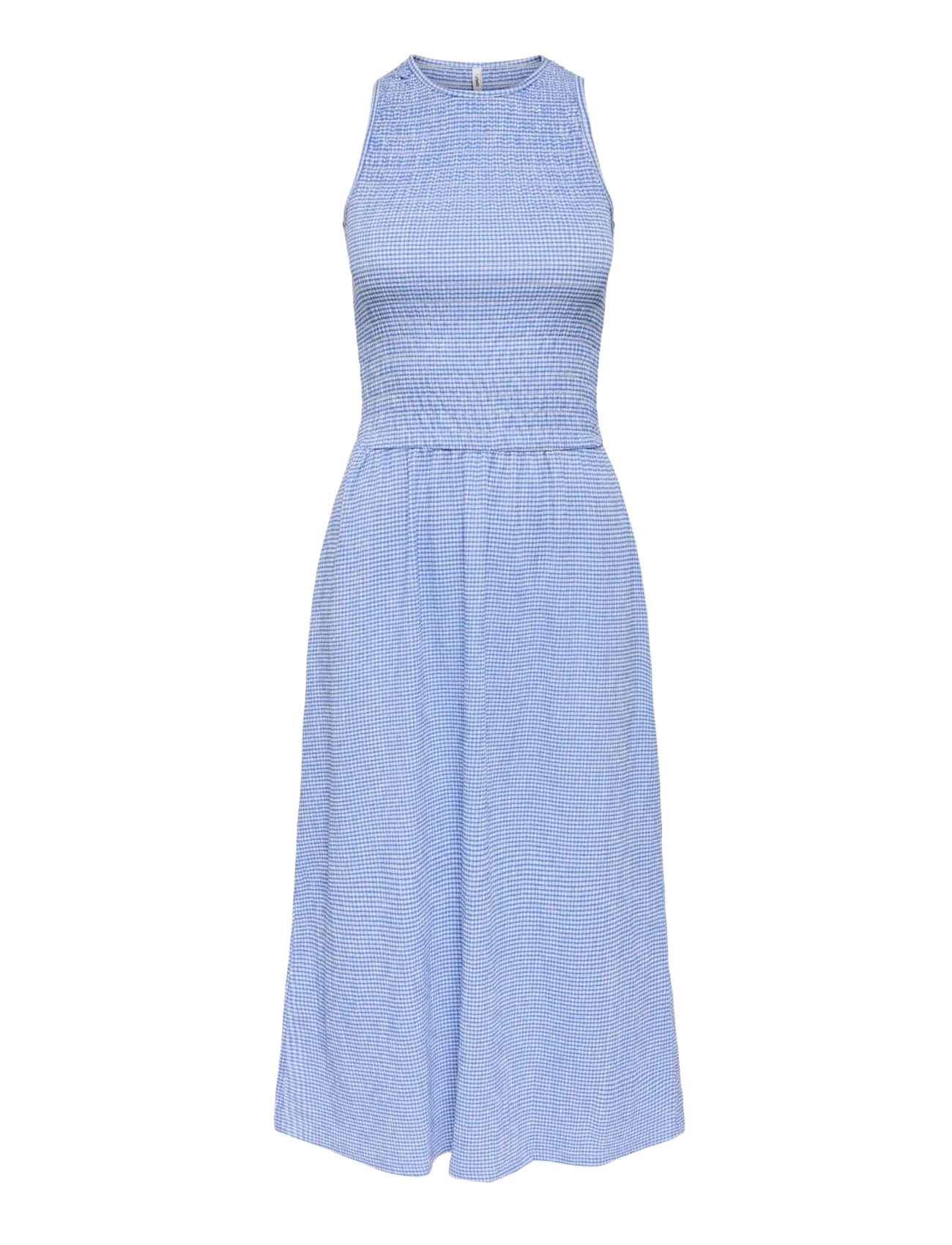 ONLY Onlcelle S/L Smock Kleid Jrs Blau - XL - Damen