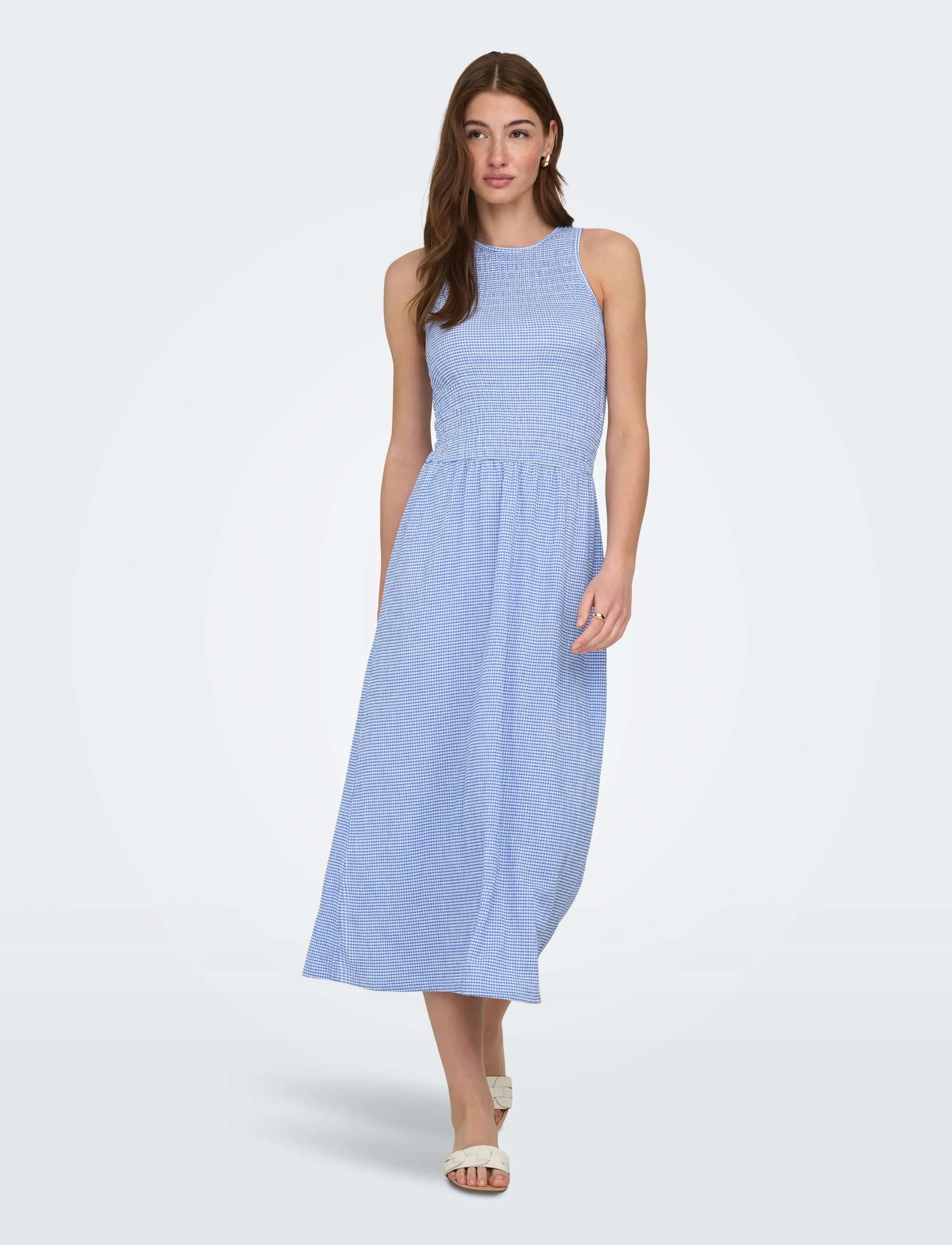 ONLY - ONLCELLE S/L SMOCK DRESS JRS - sommerkleider - ultramarine - 4