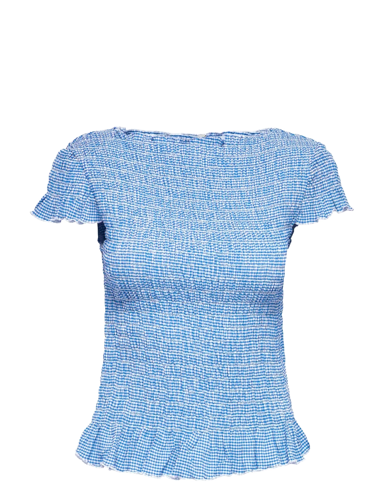 ONLY Onlcelle Basecap Smock Boatneck Oberteil Jrs Blau - M - Damen
