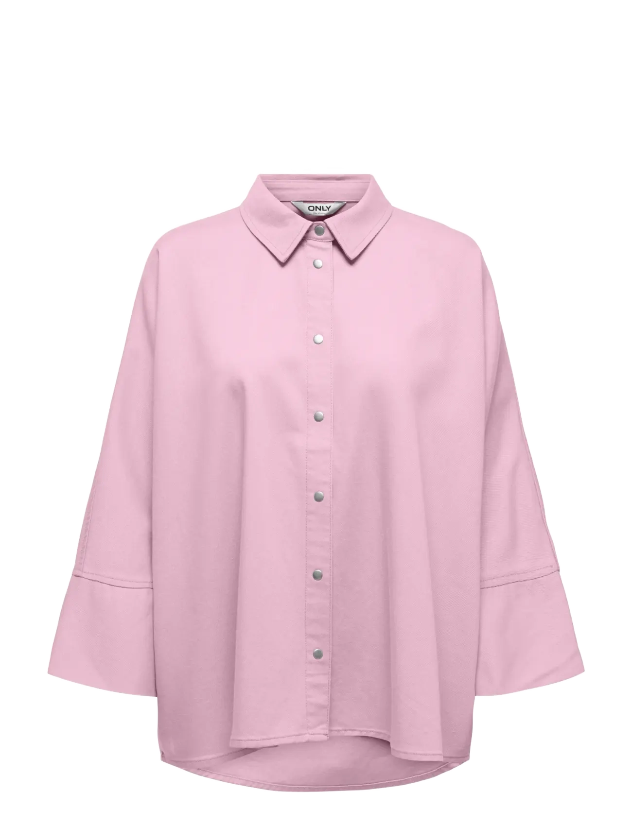 ONLY Onlgrace-Soft Life 3/4 Shirt Cc Pnt, S, Shirts, Rosa - Long-sleeved, Frauen