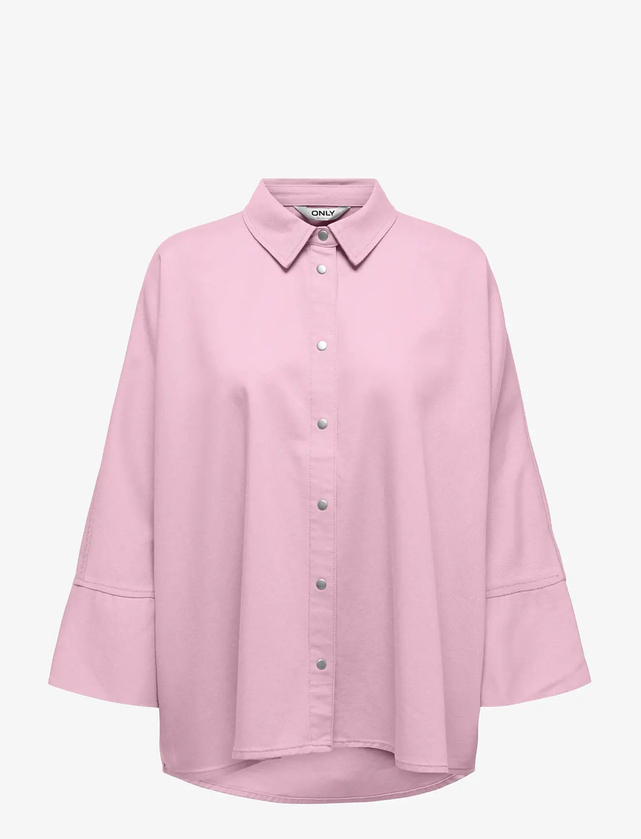 ONLY - ONLGRACE-SOFT LIFE 3/4 SHIRT CC PNT - langærmede skjorter - roseate spoonbill - 0
