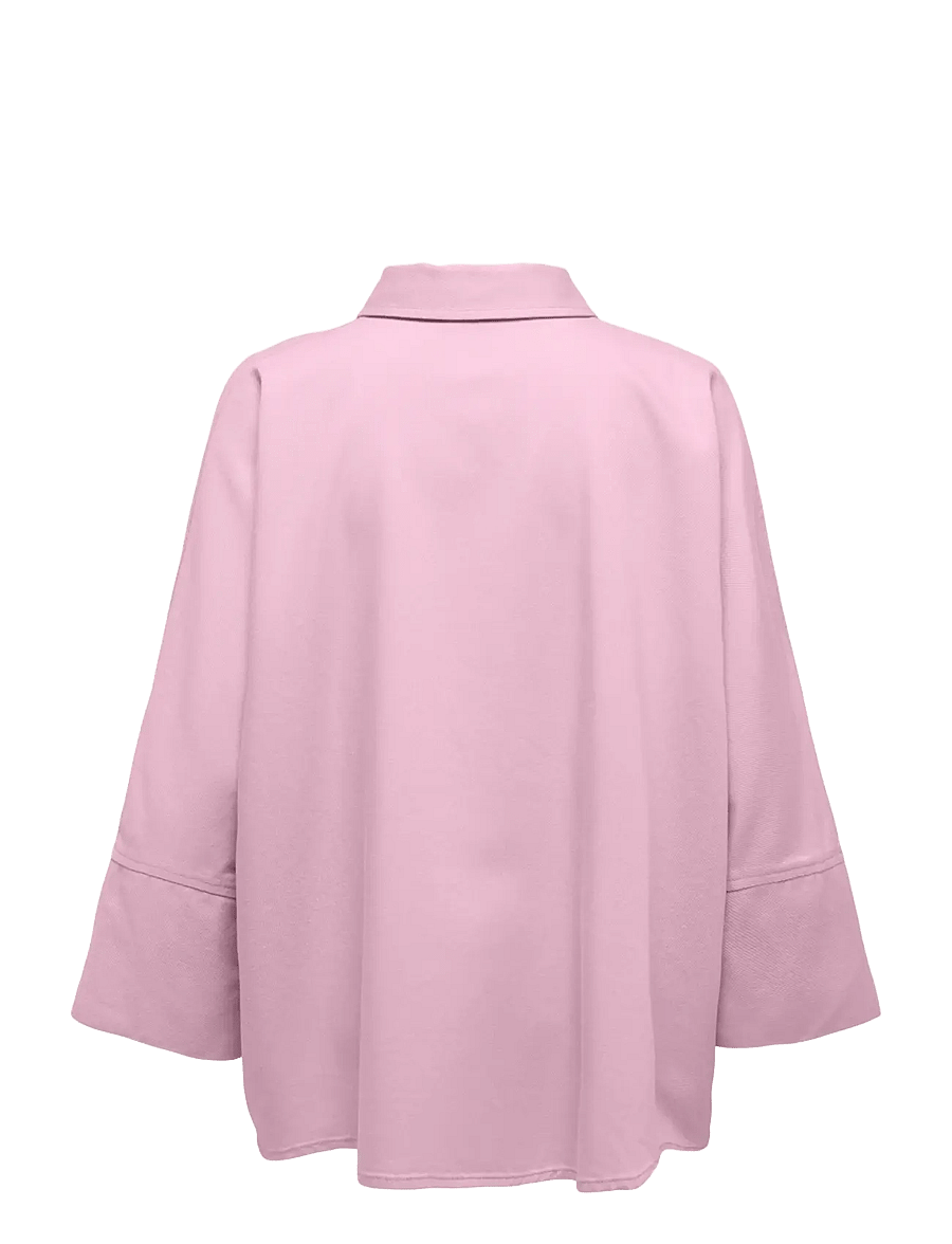 ONLY - ONLGRACE-SOFT LIFE 3/4 SHIRT CC PNT - langærmede skjorter - roseate spoonbill - 1