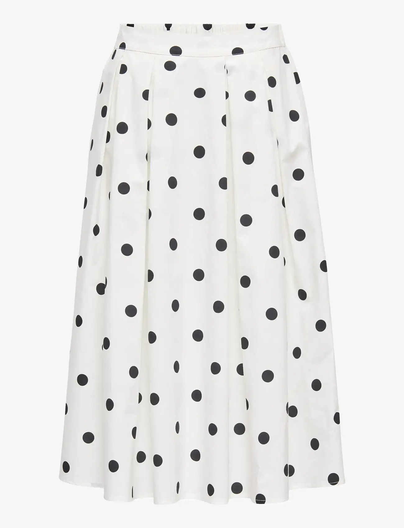 ONLY - ONLMAILA LONG PLEAT SKIRT WVN - plisserede nederdele - cloud dancer - 0