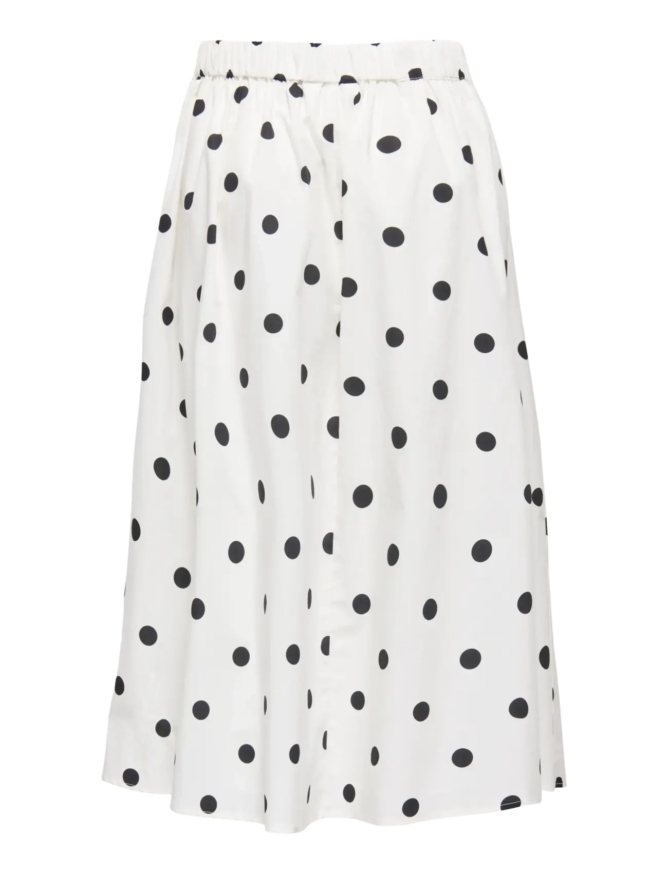 ONLY - ONLMAILA LONG PLEAT SKIRT WVN - faltenröcke - cloud dancer - 1