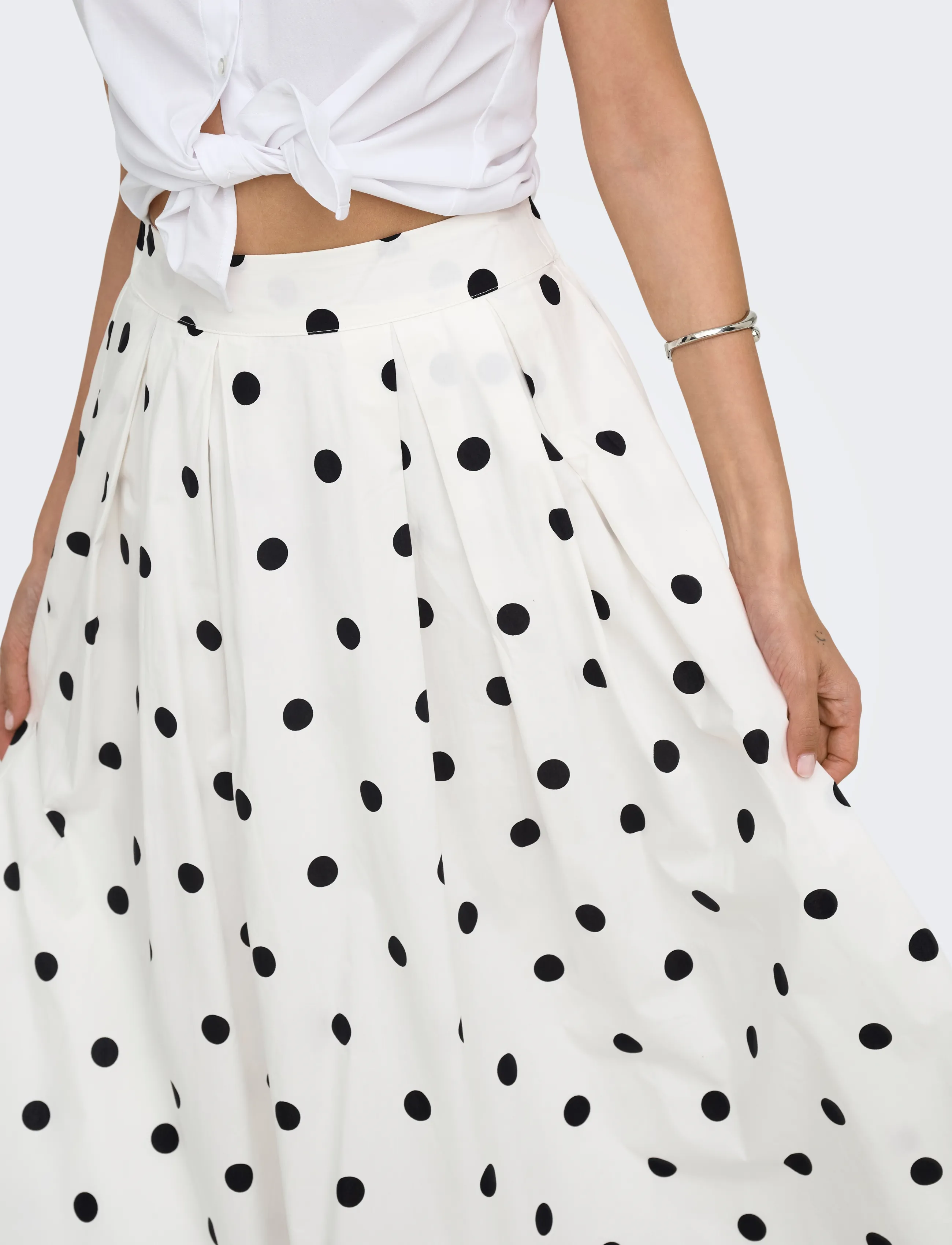 ONLY Onlmaila Long Pleat Skirt Wvn maxikjolar dam – bild 6