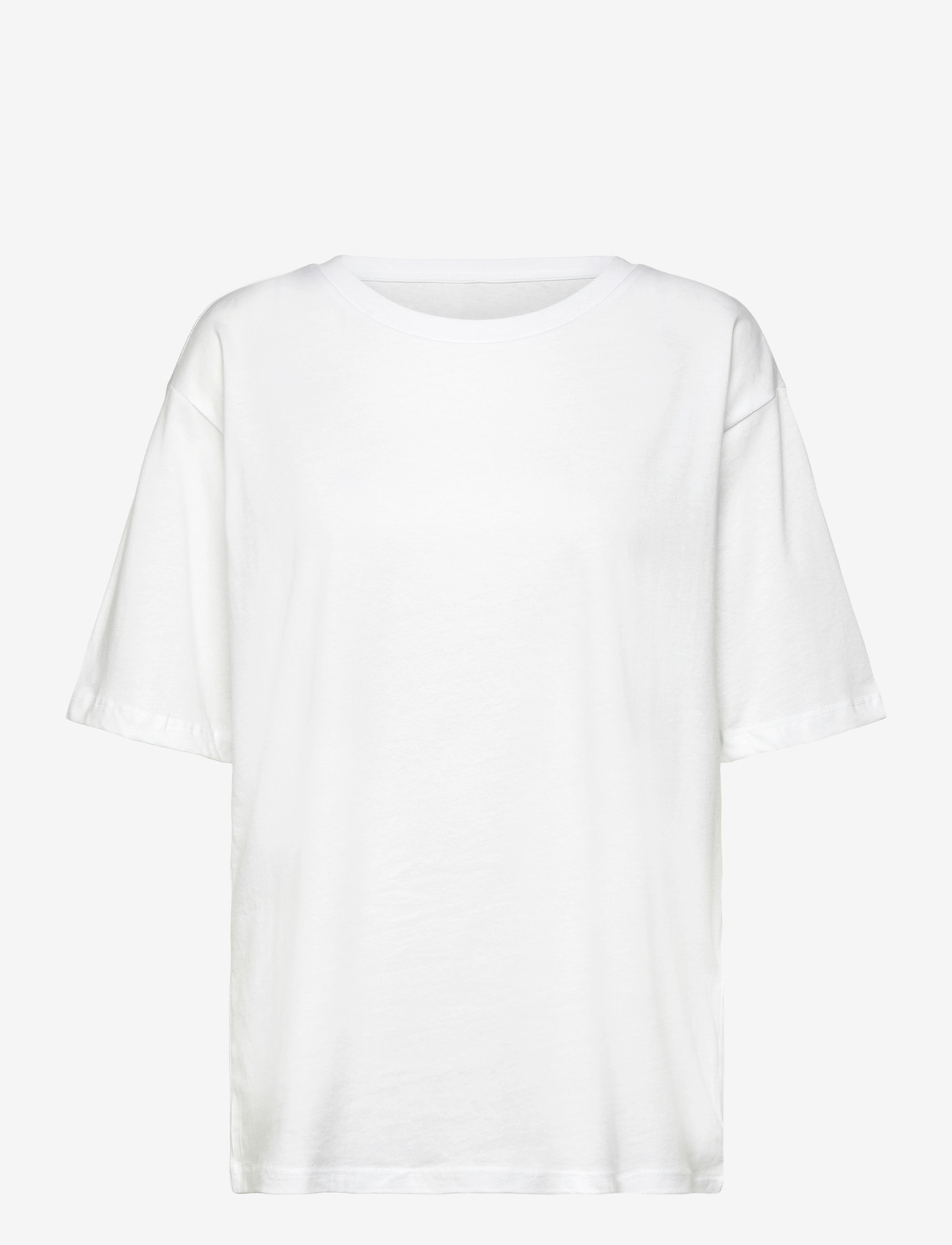 ONLY - ONLROSIE S/S OVERSIZE TEE CS JRS - t-shirts - bright white - 0