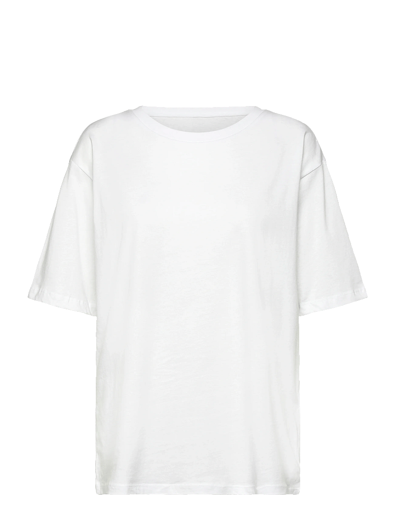 ONLY - ONLROSIE S/S OVERSIZE TEE CS JRS - t-shirts - bright white - 0
