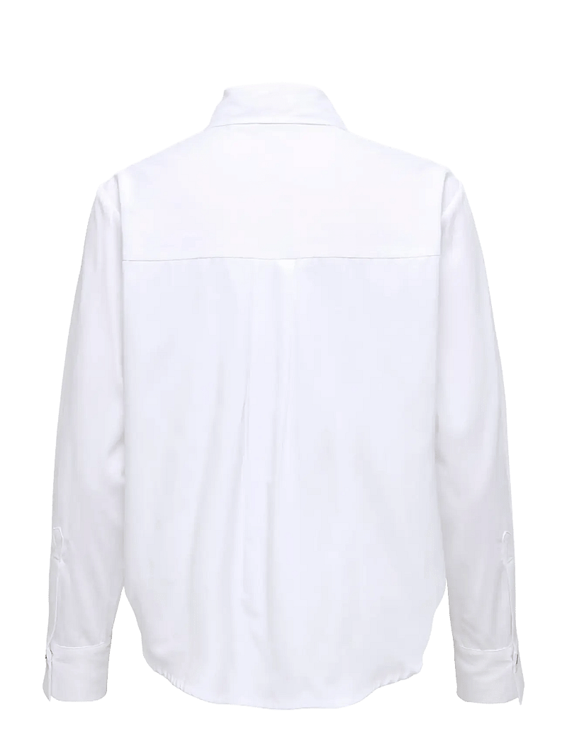 ONLY - ONLLYRA OREGON L/S SHIRT WVN - pikkade varrukatega särgid - cloud dancer - 2