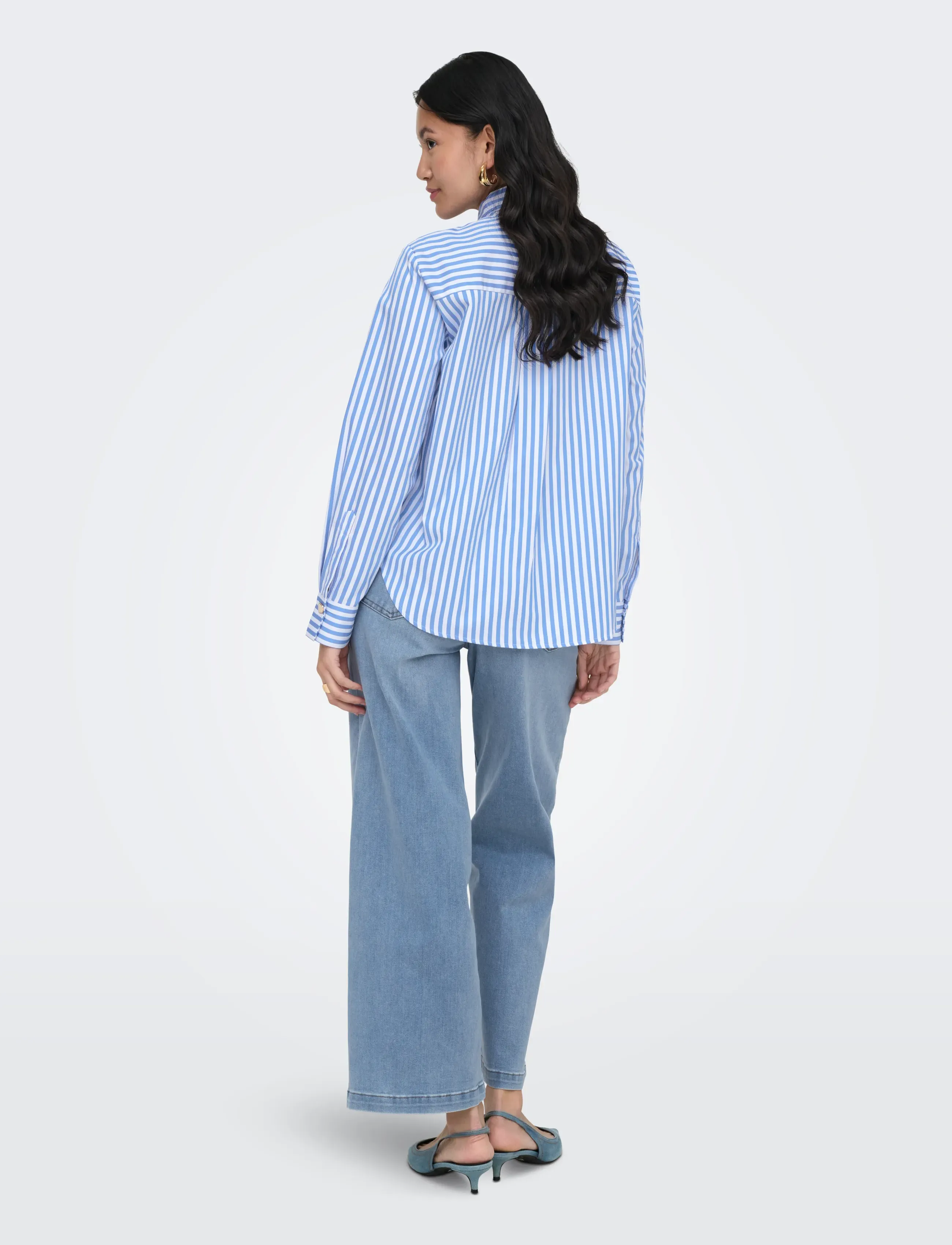 ONLY - ONLLYRA OREGON L/S SHIRT WVN - pikkade varrukatega särgid - provence - 3