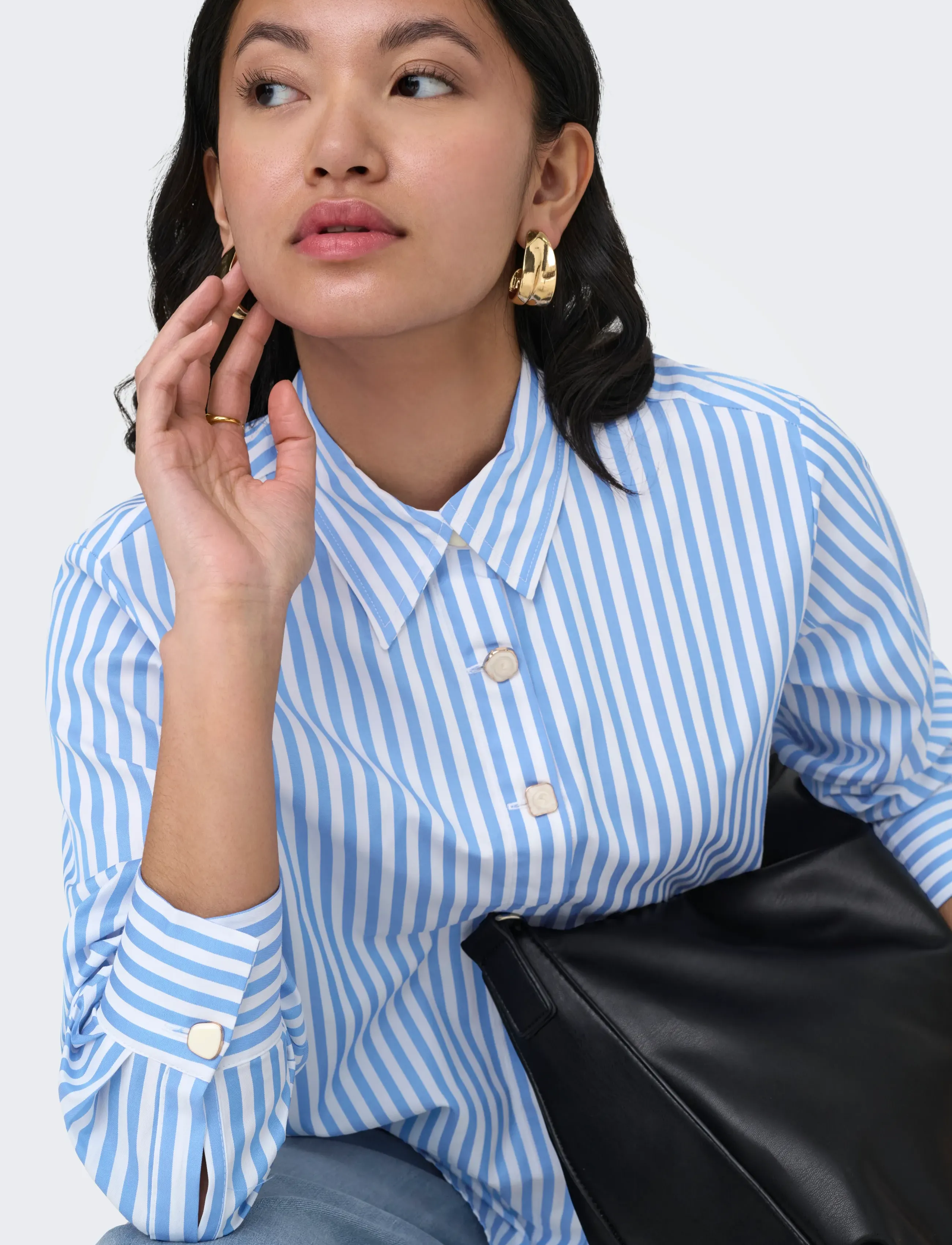 ONLY - ONLLYRA OREGON L/S SHIRT WVN - pikkade varrukatega särgid - provence - 5