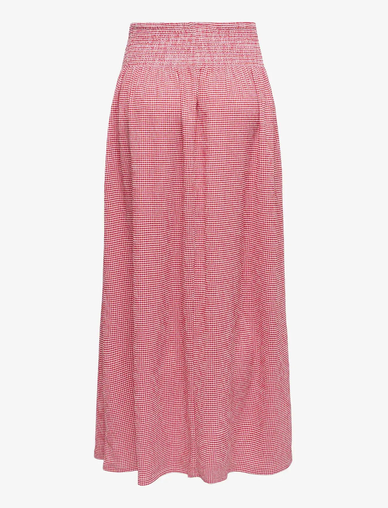 ONLY - ONLCELLE SMOCK SKIRT CS JRS - maxi röcke - barbados cherry - 2