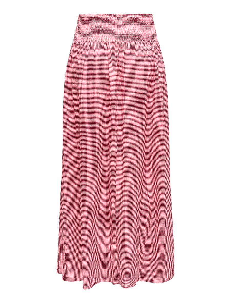 ONLY - ONLCELLE SMOCK SKIRT CS JRS - maxi röcke - barbados cherry - 2