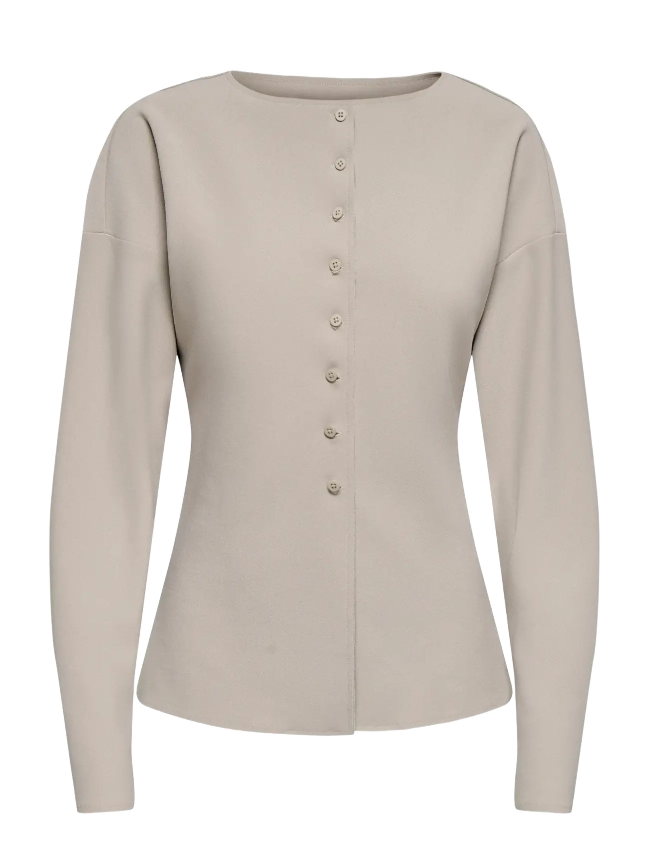 ONLY ONLLUMA-CLEVER L/S WAIST CARDIGAN TLR - Strik - PURE CASHMERE / beige