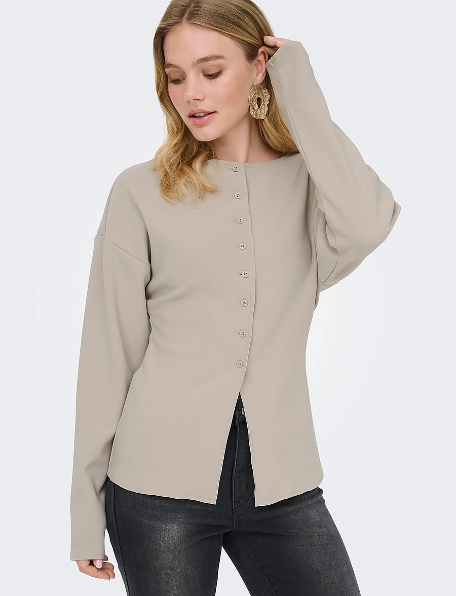 ONLY - ONLLUMA-CLEVER L/S WAIST CARDIGAN TLR - strickjacken - pure cashmere - 5