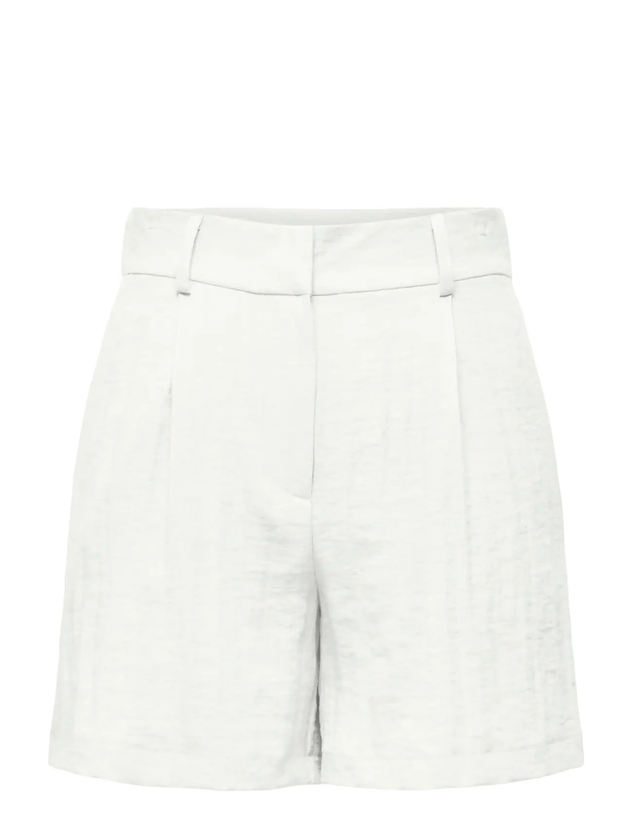 ONLY ONLITA HW LINEN LOOK SHORTS TLR - Shorts - BRIGHT WHITE / white