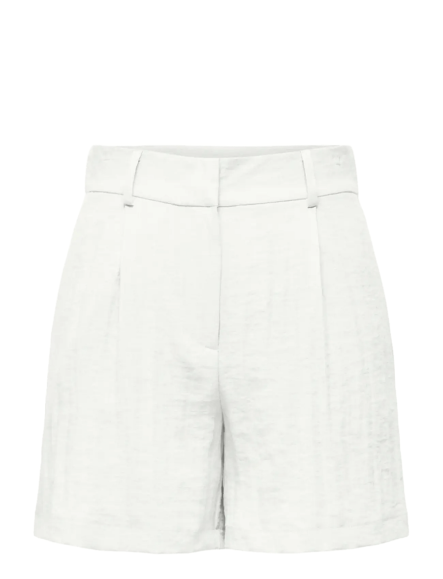 ONLY - ONLITA HW LINEN LOOK SHORTS TLR - bermuda-shortsit - bright white - 0