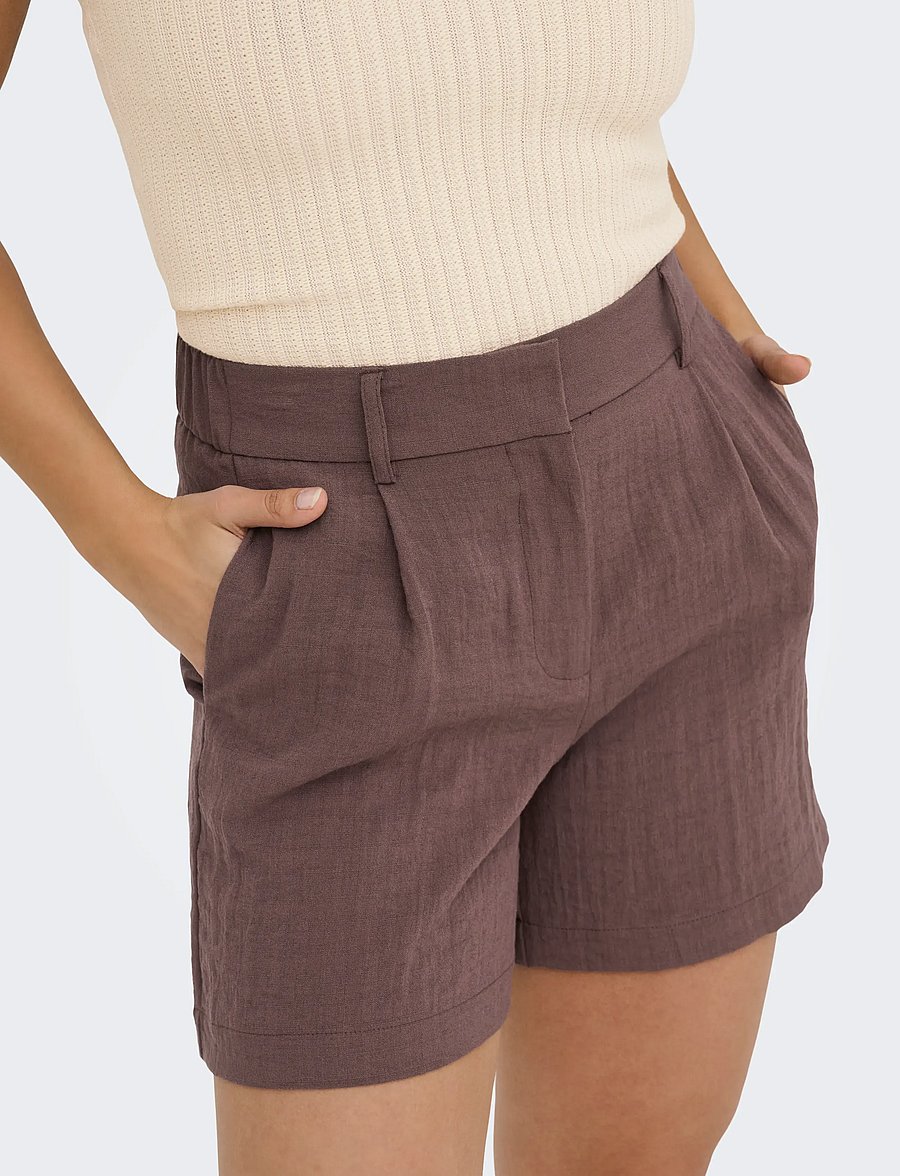 ONLY - ONLITA HW LINEN LOOK SHORTS TLR - bermuda-shortsit - shopping bag - 5
