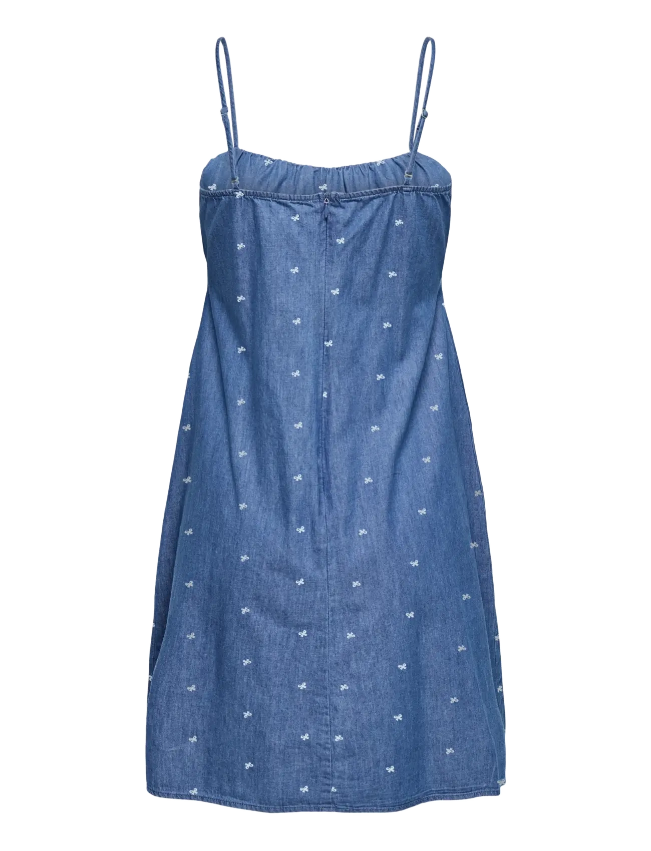 ONLY - ONLNOVA AZURE ALEXIS DRESS WVN - summer dresses - medium blue denim - 1