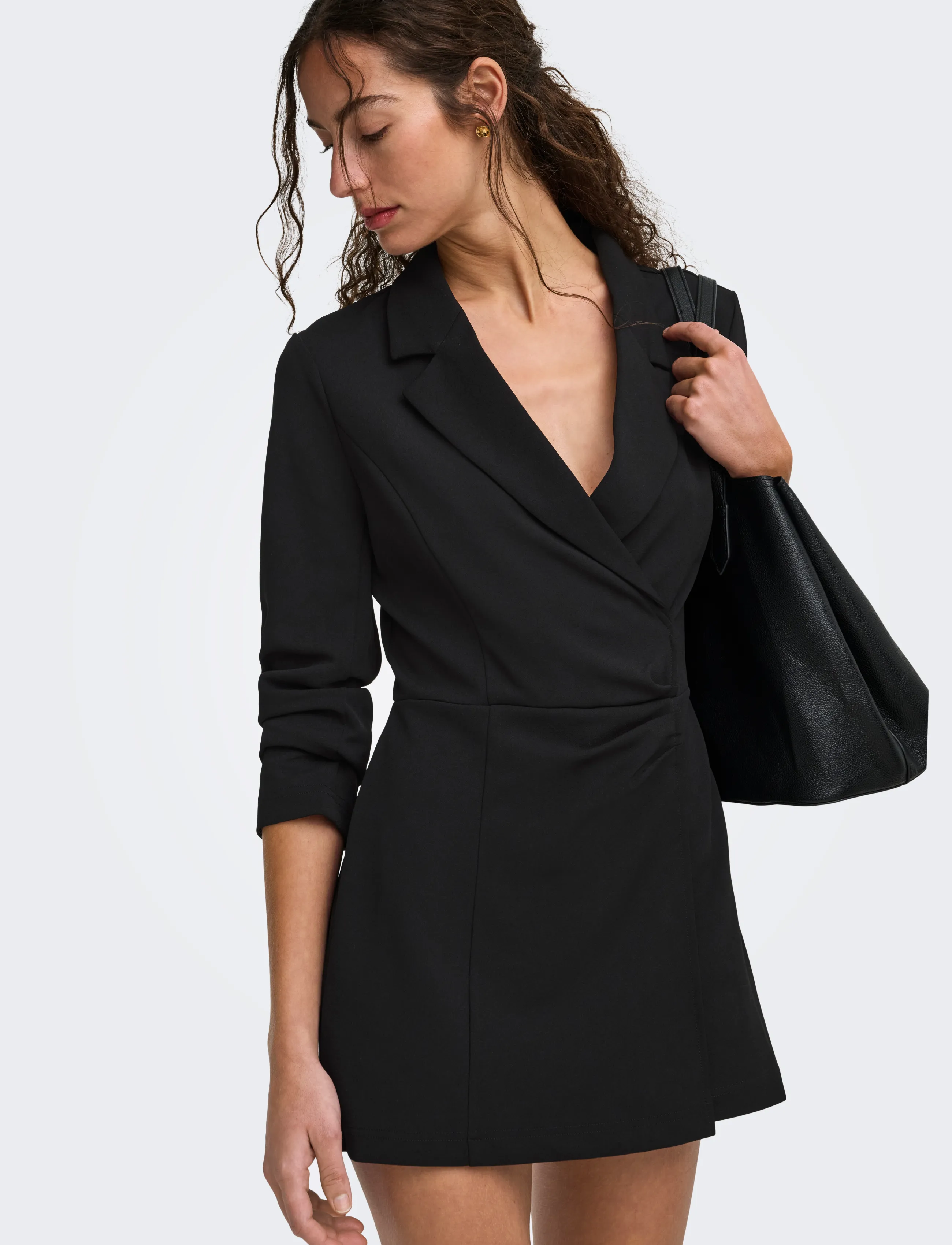 ONLY Onlgala Life Ls Wrap Blazer Playsuit Tlr dam – bild 6