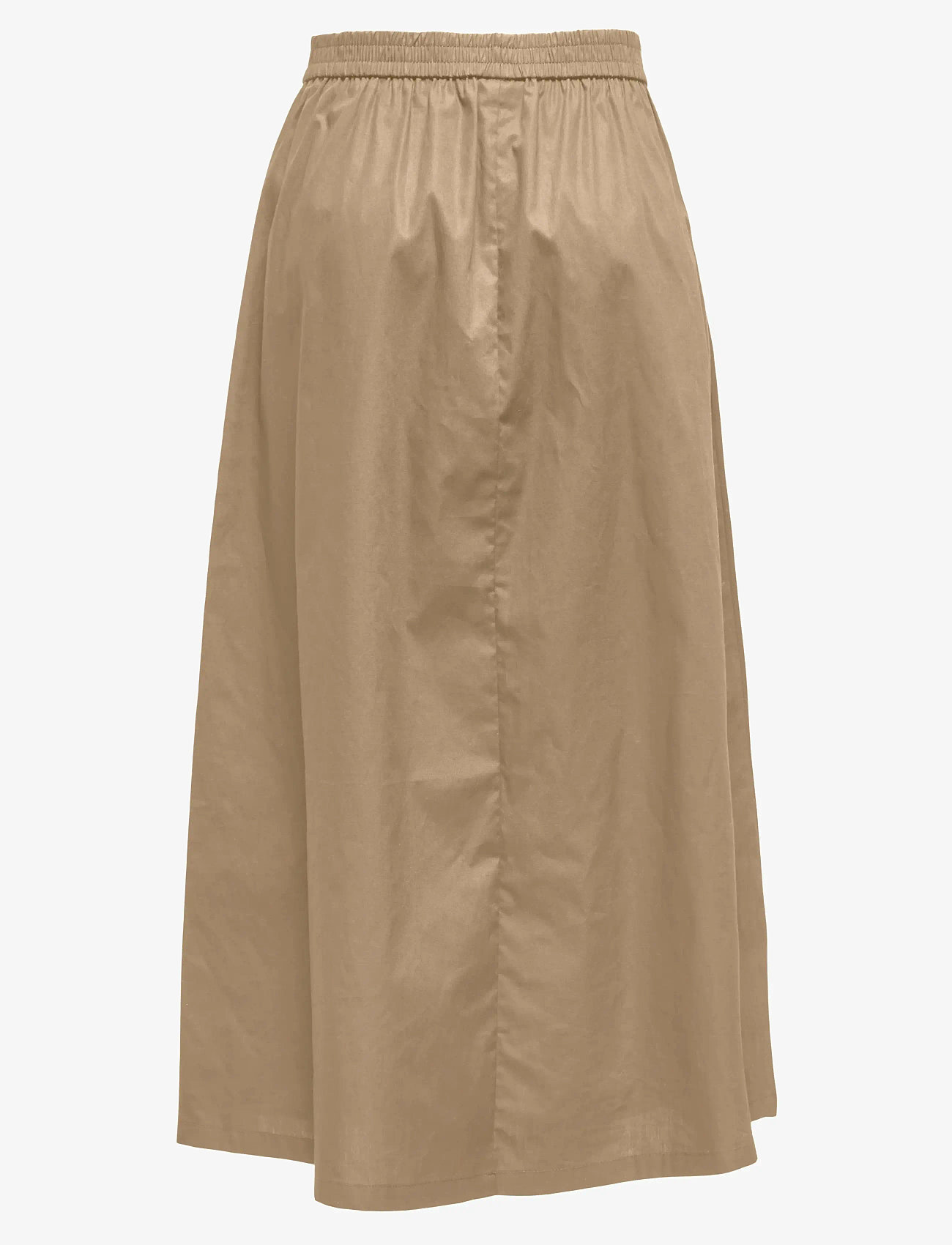 ONLY - ONLANIQA LONG SKIRT EX WVN - maxi röcke - tannin - 2