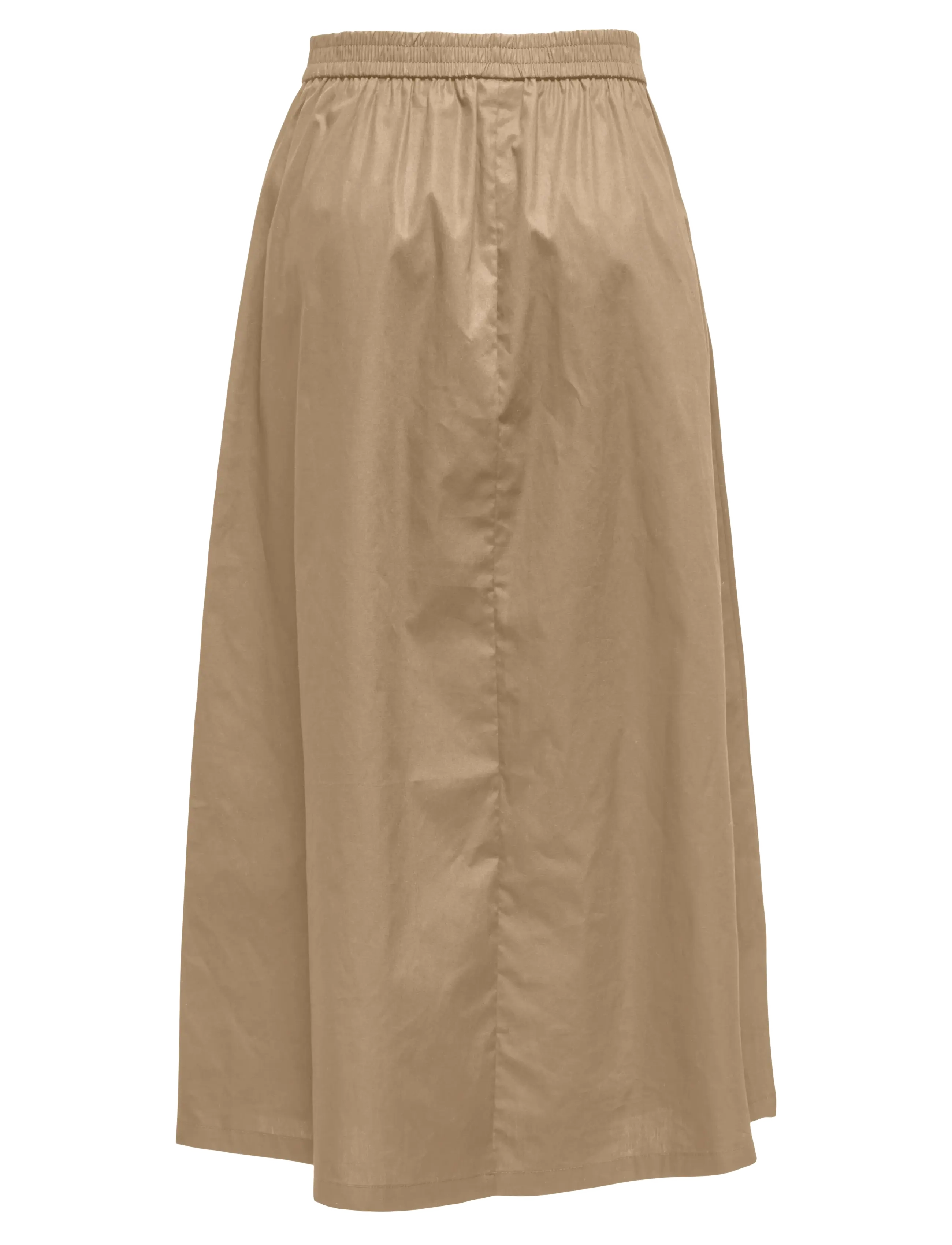 ONLY - ONLANIQA LONG SKIRT EX WVN - tannin - 2