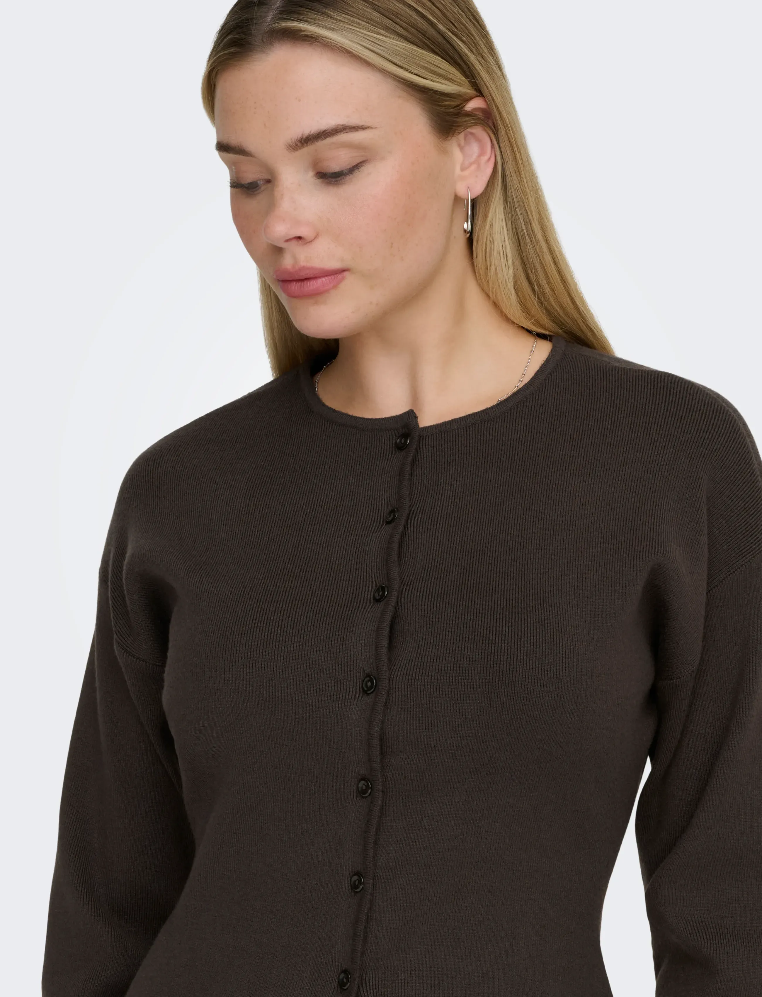 Onllucy Ls O-Neck Cardigan Knt Noos 4