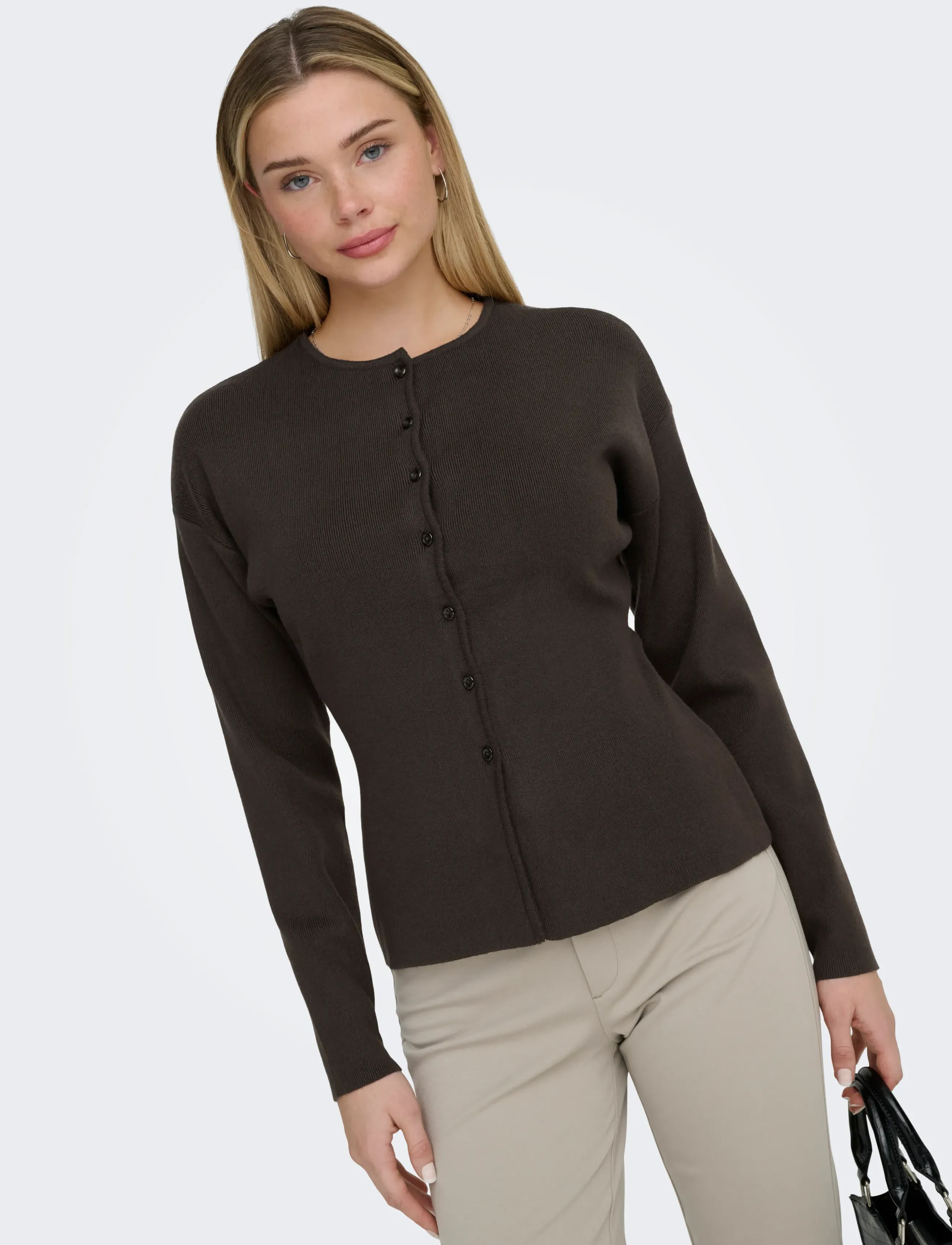Onllucy Ls O-Neck Cardigan Knt Noos 6