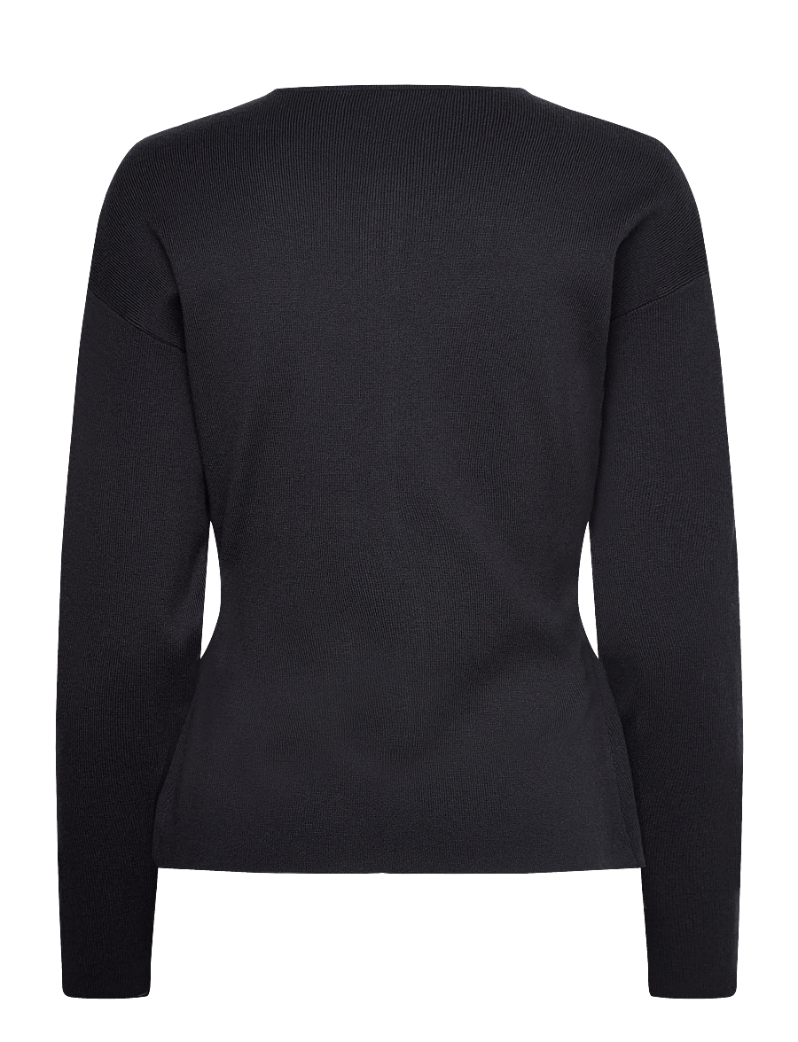 ONLY - ONLLUCY LS O-NECK CARDIGAN KNT NOOS - forårsjakker - night sky - 2