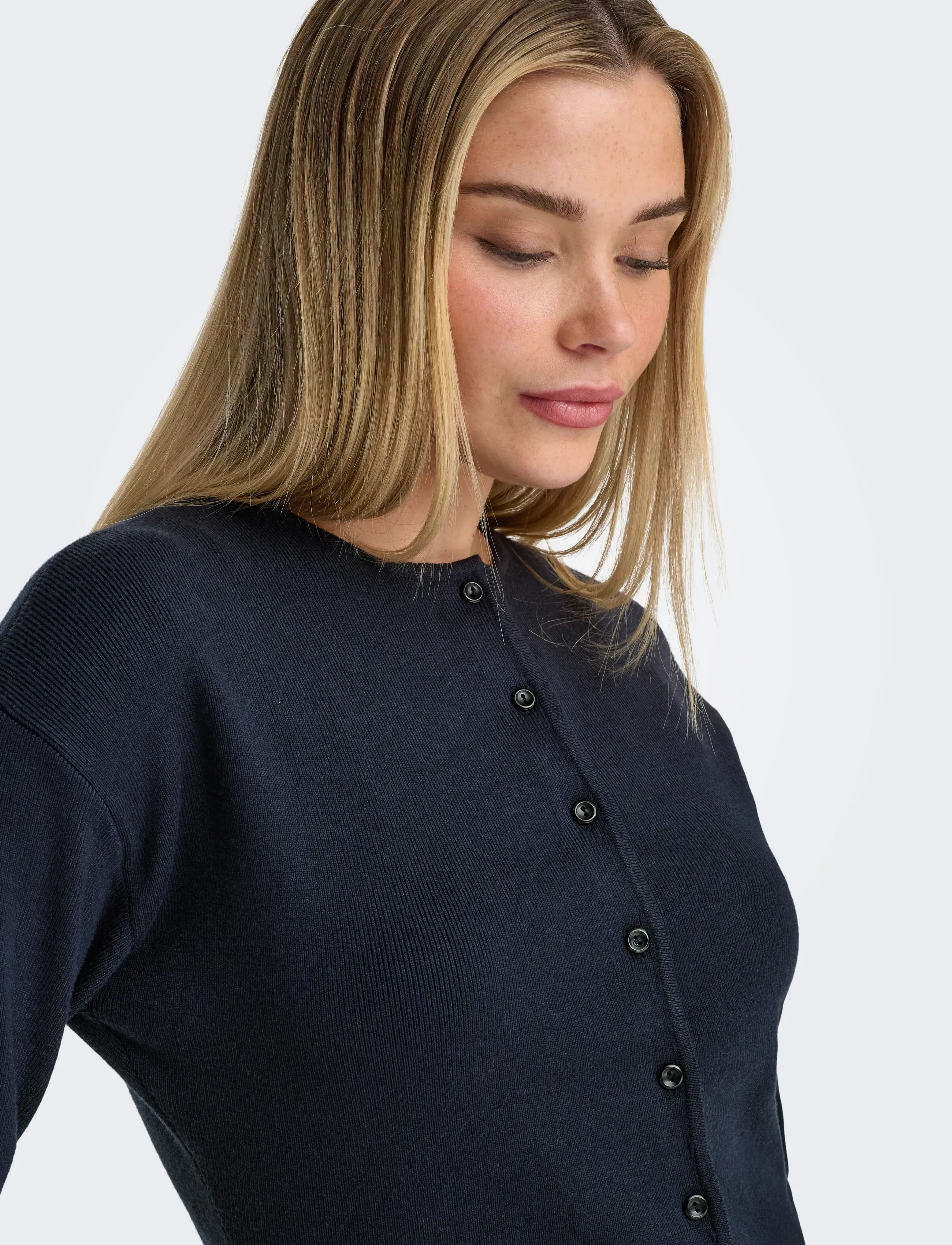 Onllucy Ls O-Neck Cardigan Knt Noos 4