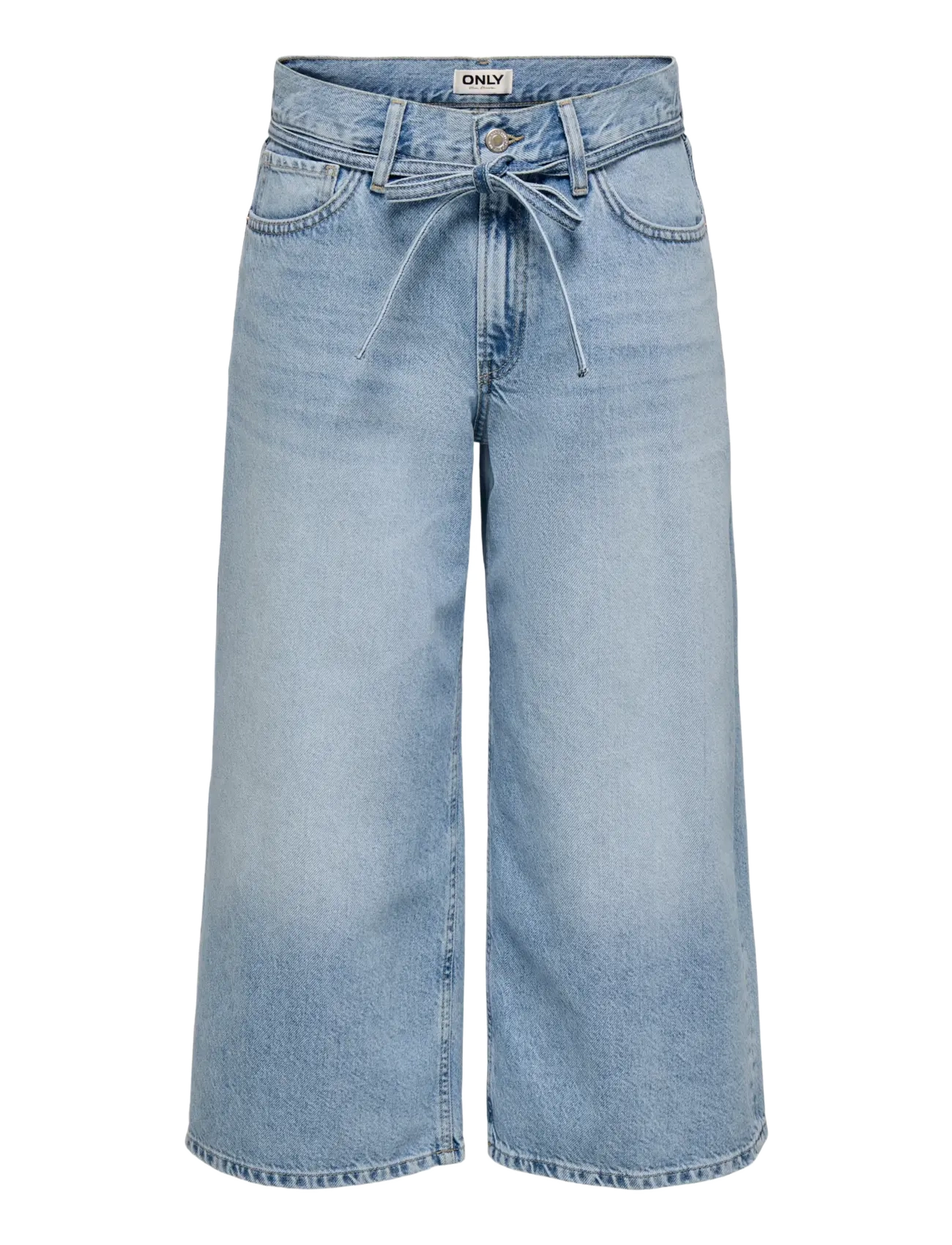 ONLY Onlgianna Mw Culotte Dnm Dot Blau - 25x32 - Damen