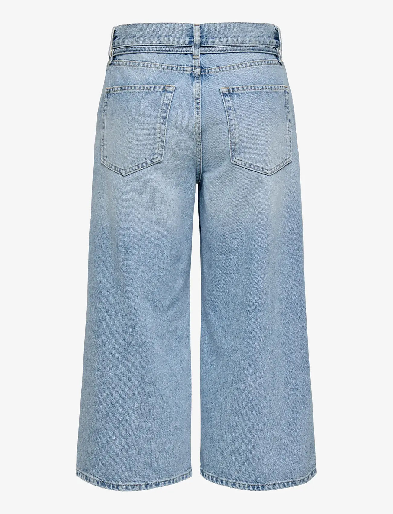 ONLY - ONLGIANNA MW CULOTTE DNM DOT - culottes - medium blue denim - 1