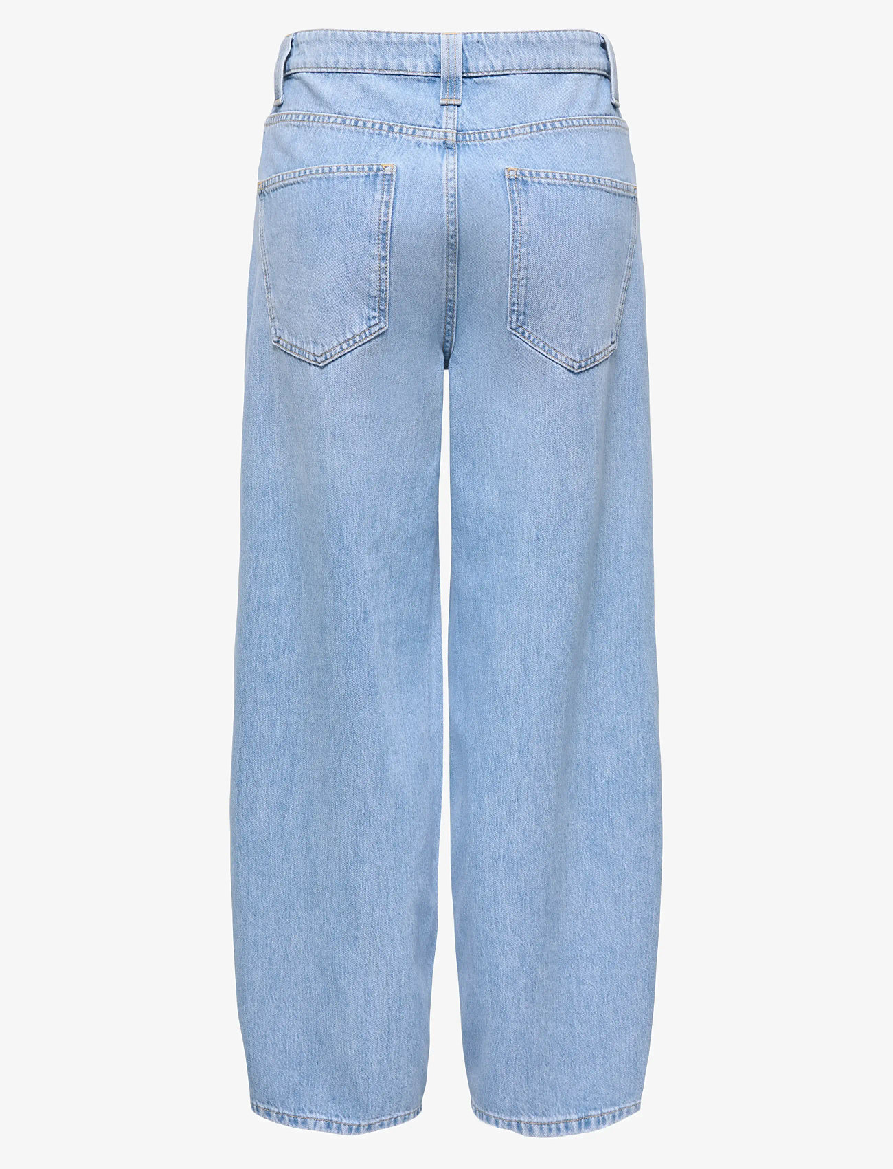 ONLY - ONLFRANKIE HW ANK BARREL DNM DOT007 - barrel jeans - light blue denim - 2