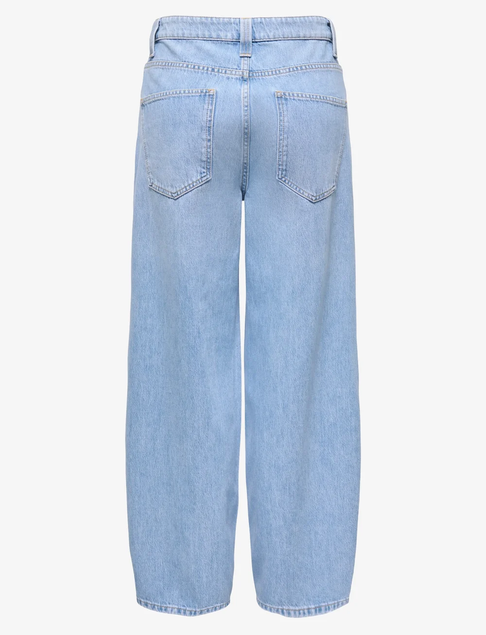 ONLY - ONLFRANKIE HW ANK BARREL DNM DOT007 NOOS - barrel jeans - light blue denim - 2