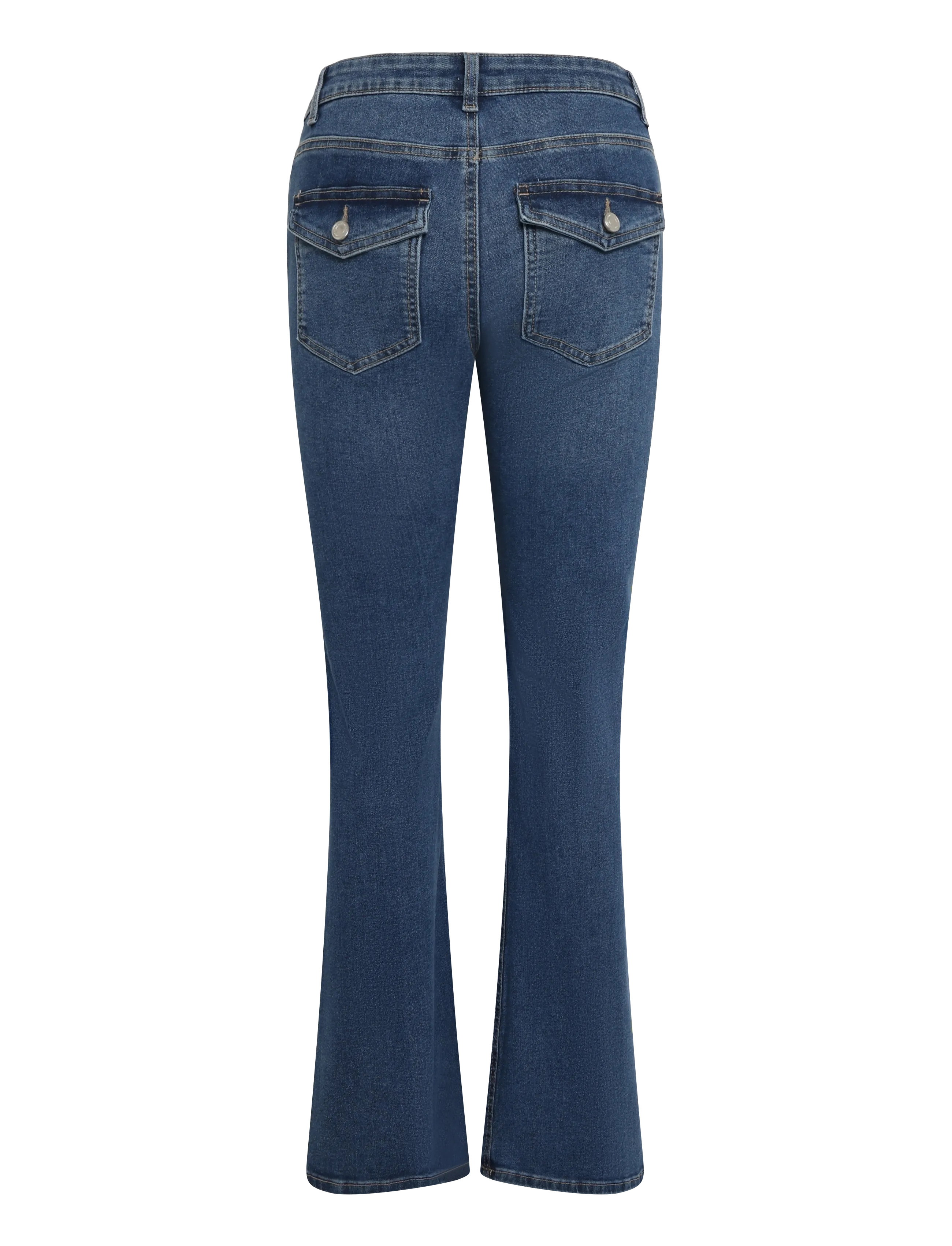 ONLY - ONLPHOEBE LW B-P FLARE DNM PIM454 NOOS - medium blue denim - 2