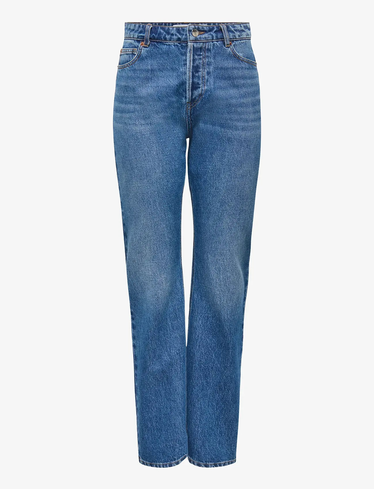 ONLY - ONLHAZEL HW STRAIGHT DNM GUA - straight jeans - medium blue denim - 1