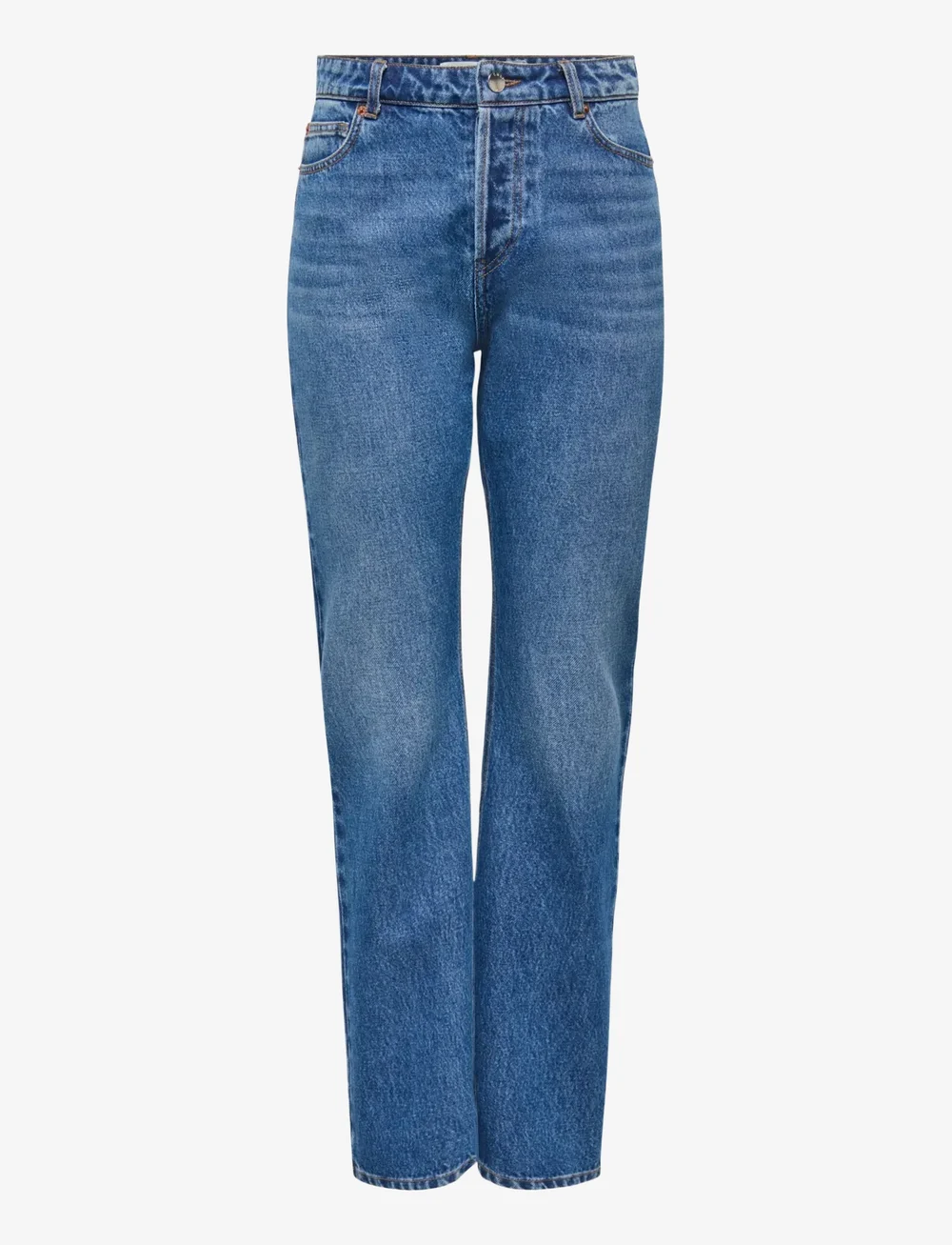 ONLY - ONLHAZEL HW STRAIGHT DNM GUA - raka jeans - medium blue denim - 1