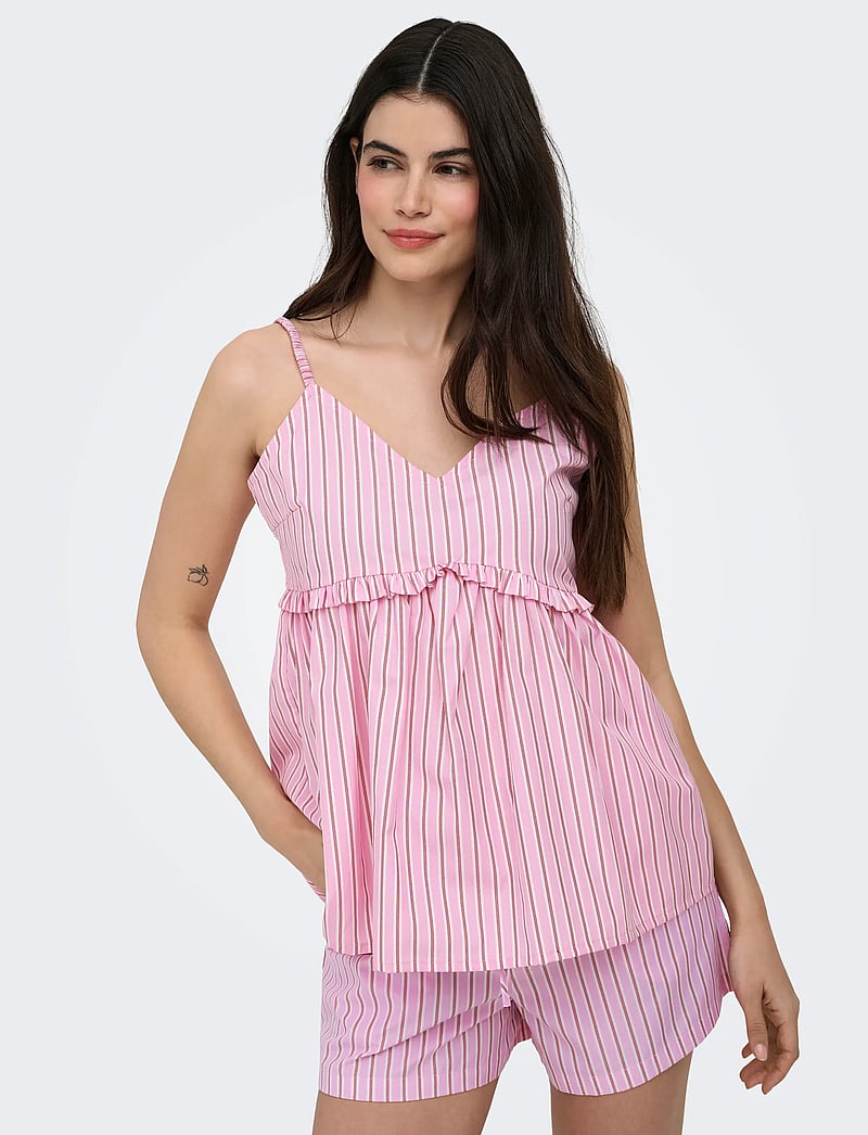 ONLY - ONLLORIS STRAP FLOWY TOP WVN - Ärmellose blusen - lilac sachet - 5