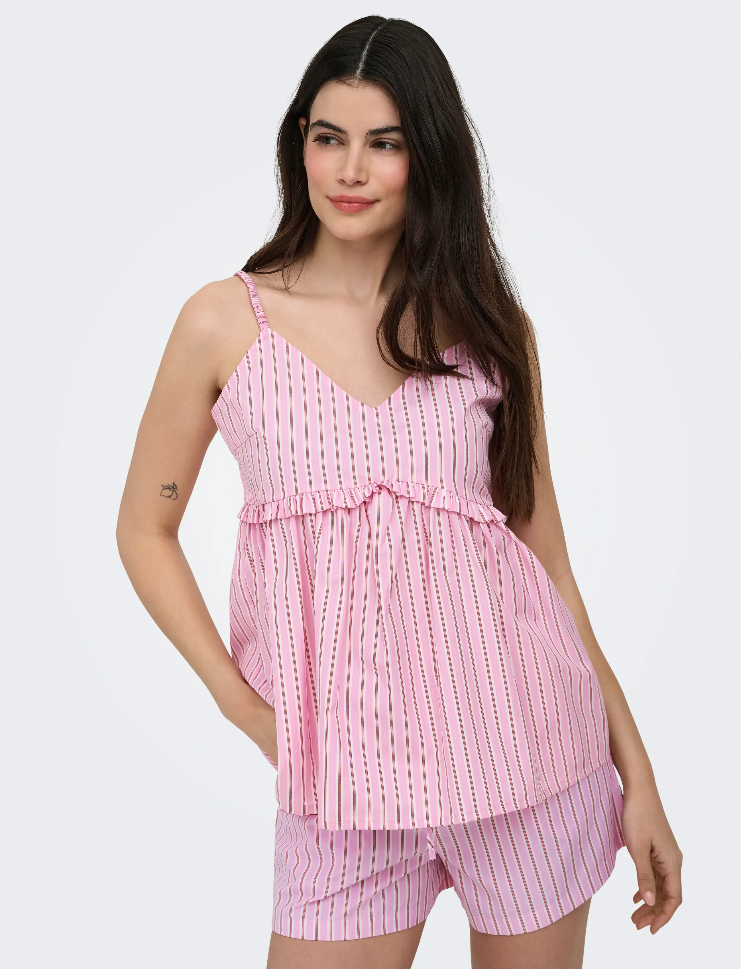 ONLY - ONLLORIS STRAP FLOWY TOP WVN - Ärmellose blusen - lilac sachet - 5